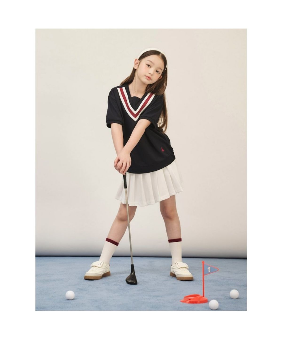 빈폴 키즈(BEANPOLE KIDS) 테니스 스커트  아이보리 (BI5727G010) (BI5727G010) (BI5727G010)