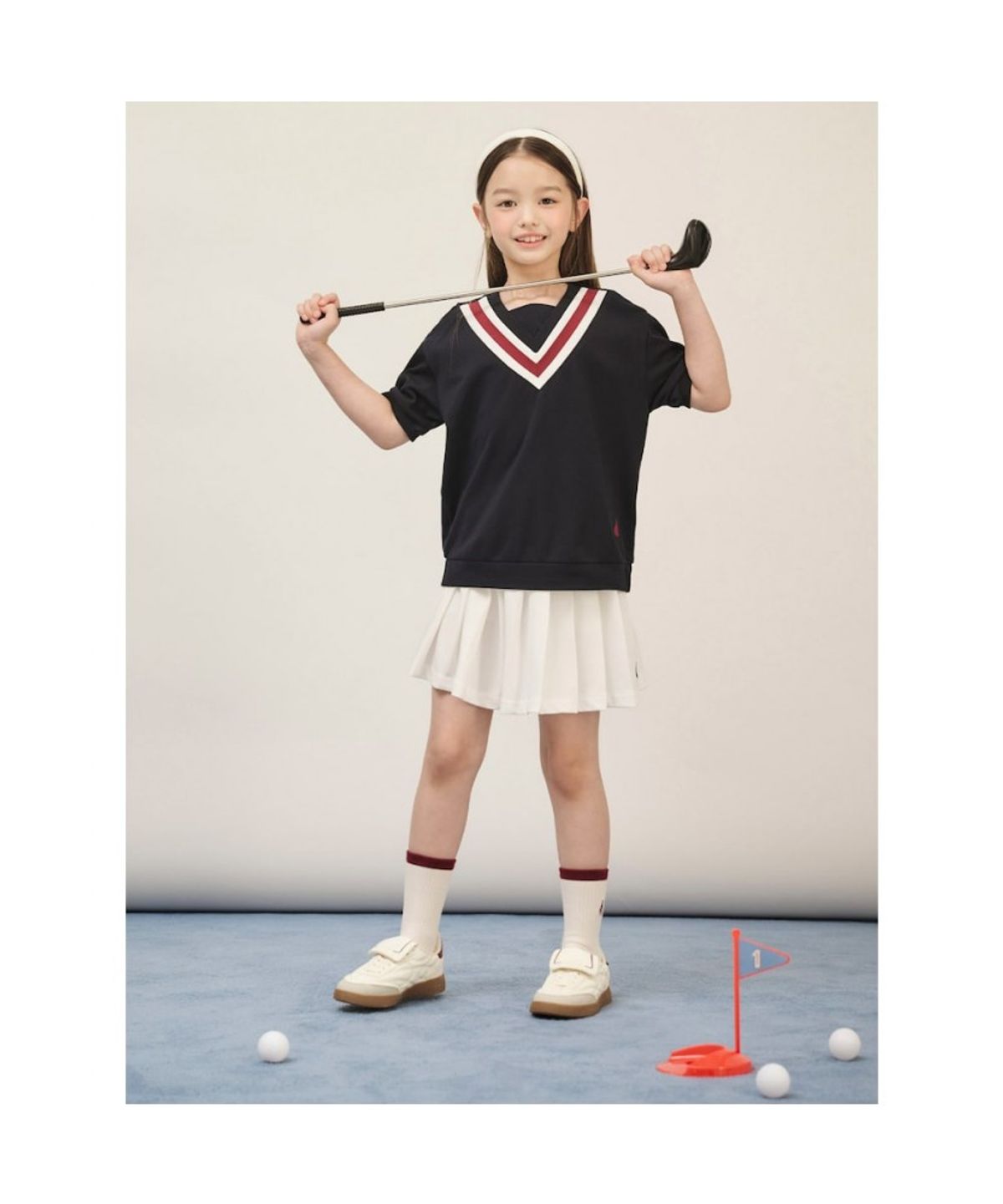 빈폴 키즈(BEANPOLE KIDS) 테니스 스커트  아이보리 (BI5727G010) (BI5727G010) (BI5727G010)