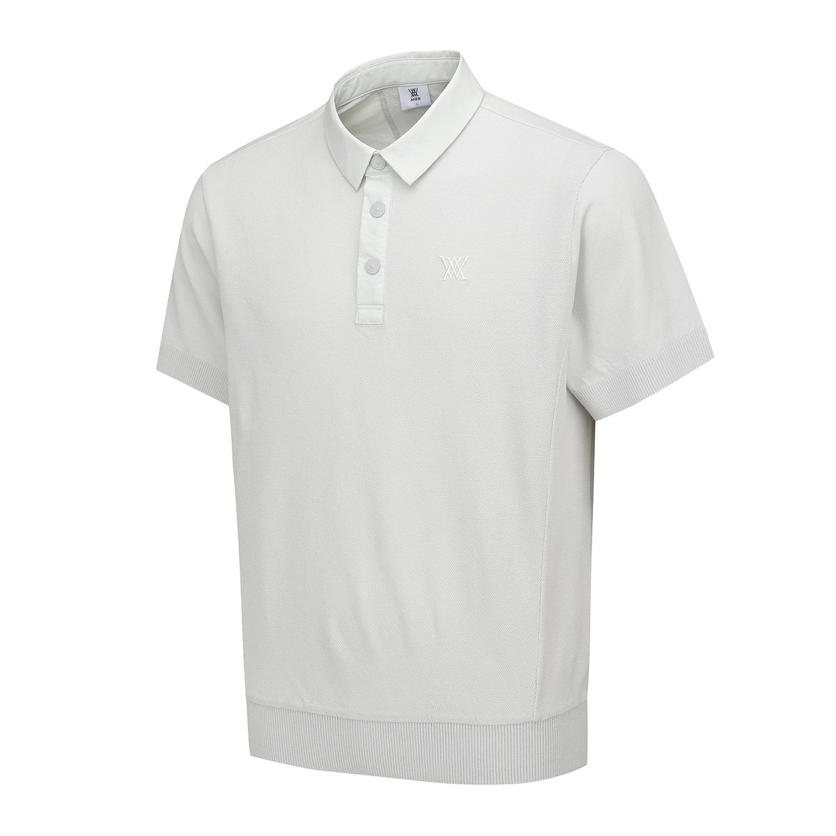어뉴골프(ANEW GOLF) MEN FA HYBRID SHORT SLEEVE SWEATER_LG