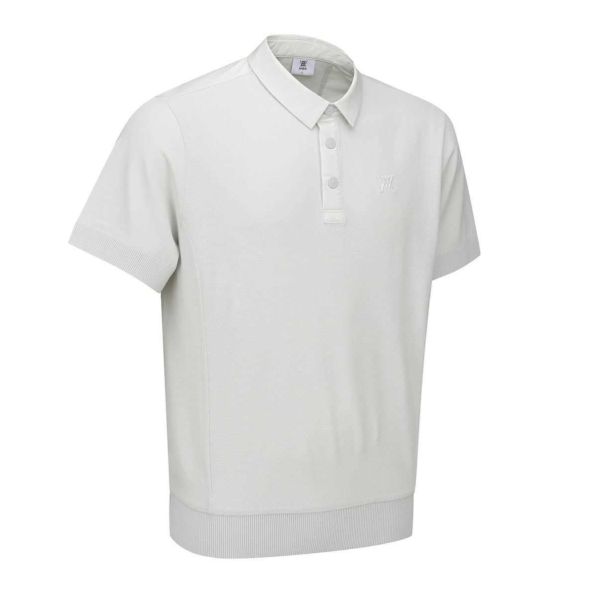 어뉴골프(ANEW GOLF) MEN FA HYBRID SHORT SLEEVE SWEATER_LG