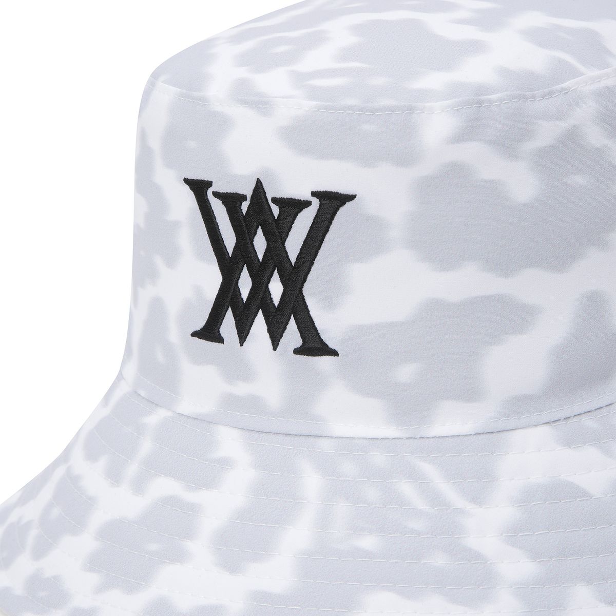 어뉴골프(ANEW GOLF) UNI FLOWER PATTERN REVERSIBLE BUCKETHAT_WH