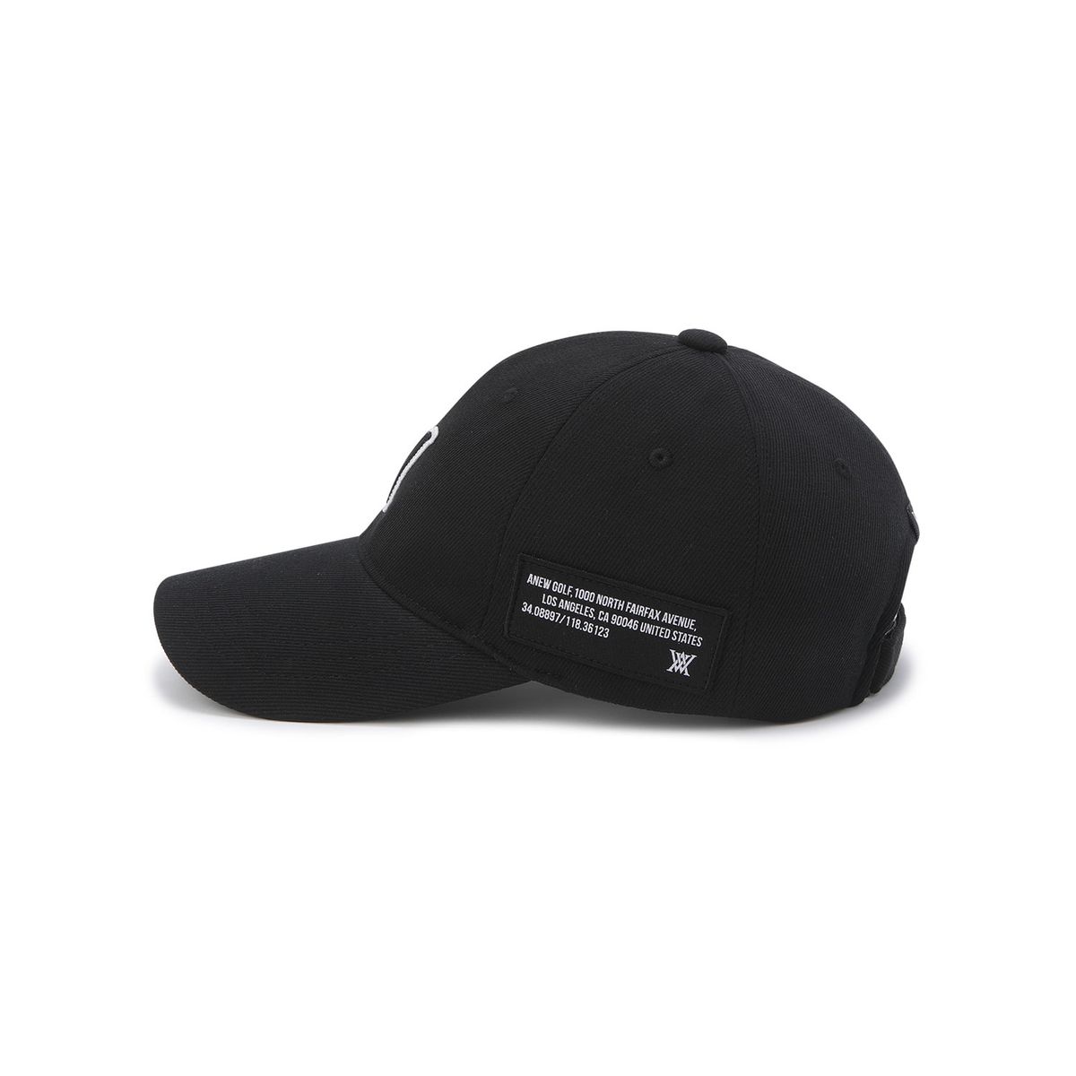 어뉴골프(ANEW GOLF) UNI COTTON BALLCAP_BK