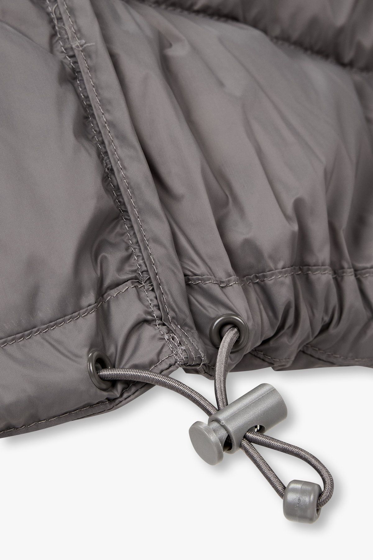 아르마니 익스체인지(ARMANI EXCHANGE) 남성 로고 프린트 하이넥 다운 패딩 자켓_다크 그레이 A415310100