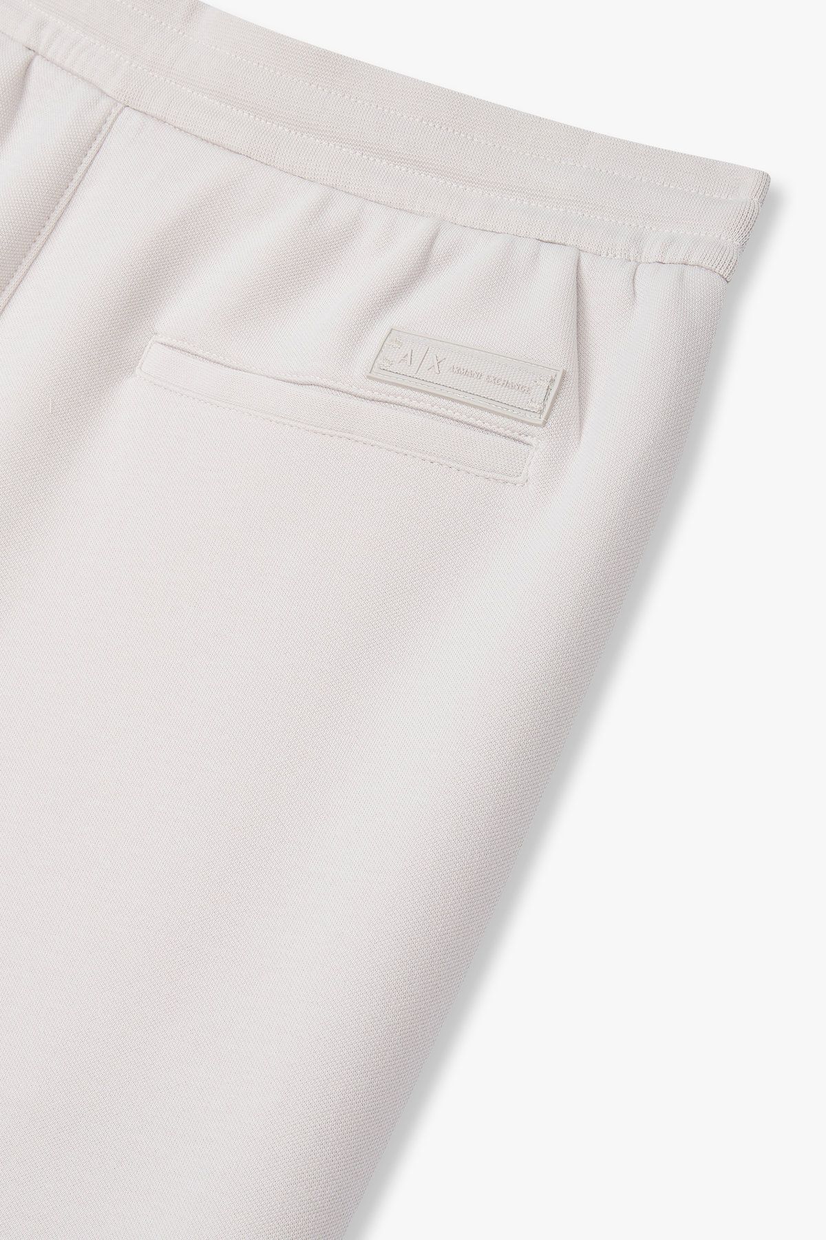 아르마니 익스체인지(ARMANI EXCHANGE) 남성 배색 드로스트링 조거 팬츠_에크루 A415342008