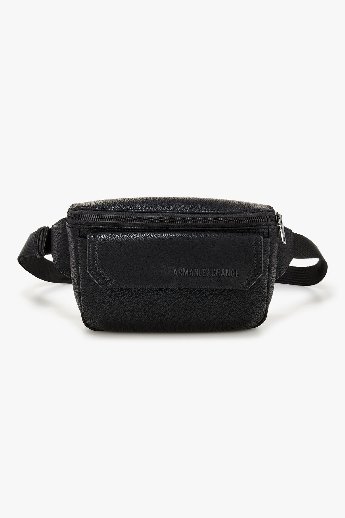 아르마니 익스체인지(ARMANI EXCHANGE) 남성 로고 포켓 범백_블랙 A415370003