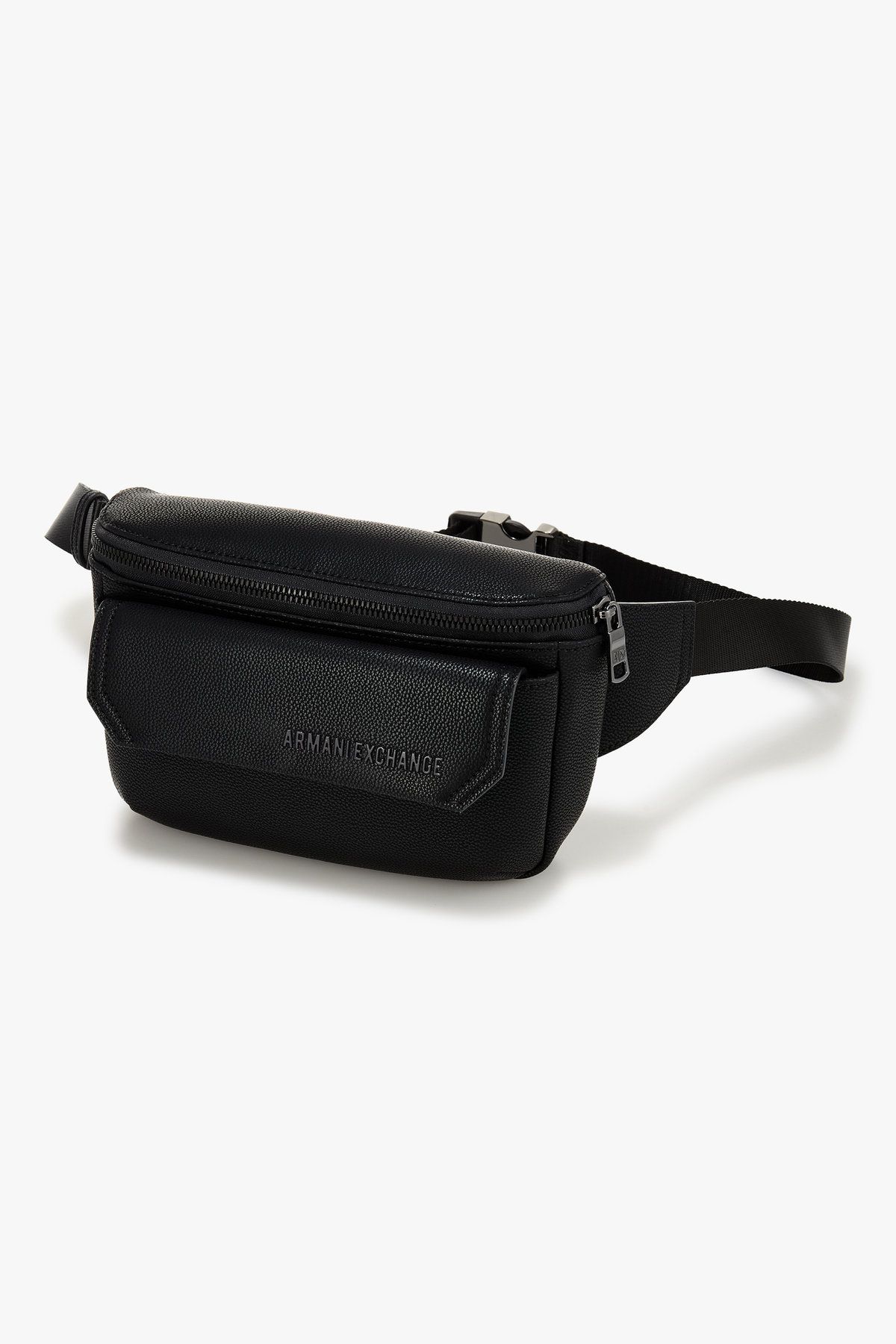 아르마니 익스체인지(ARMANI EXCHANGE) 남성 로고 포켓 범백_블랙 A415370003