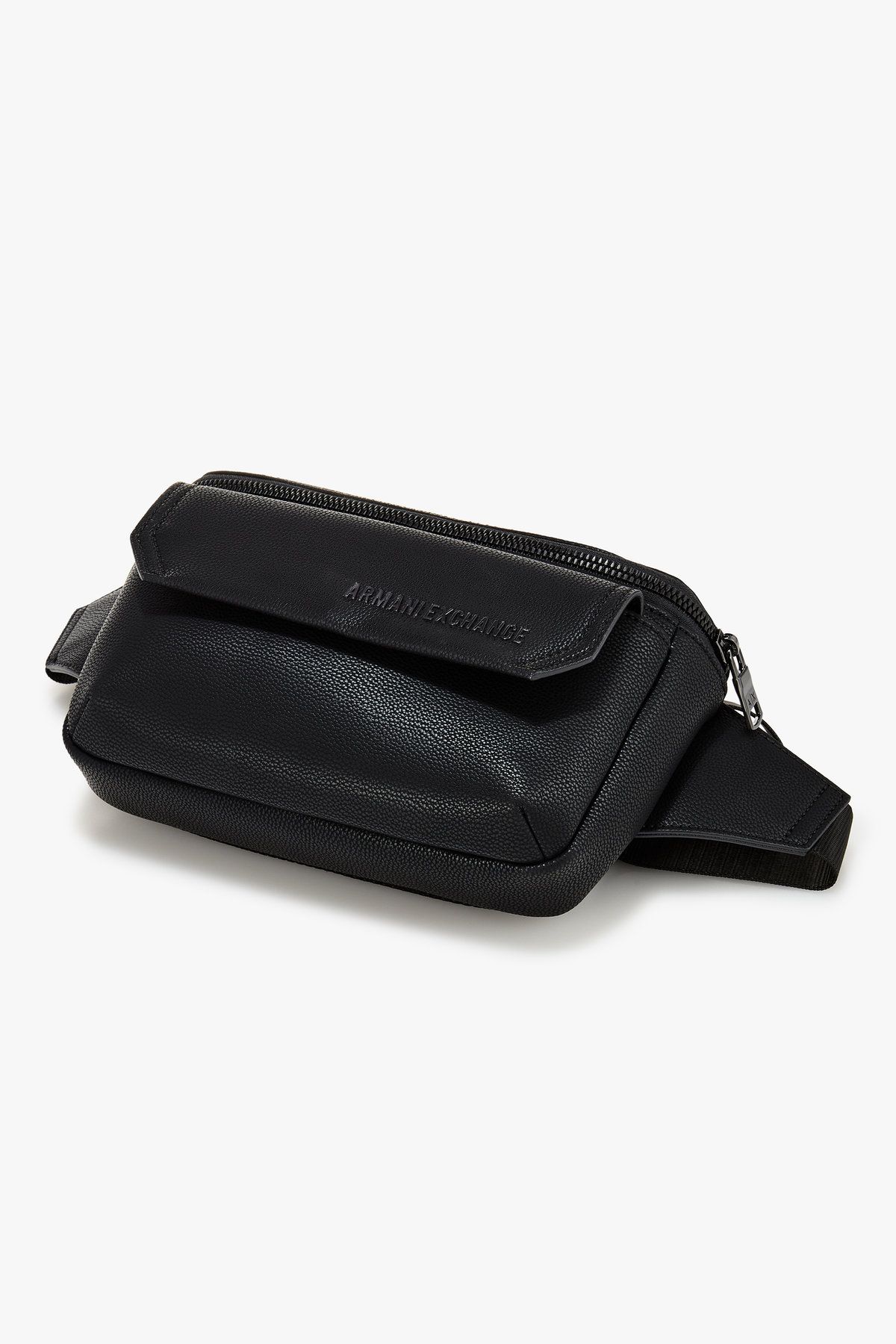 아르마니 익스체인지(ARMANI EXCHANGE) 남성 로고 포켓 범백_블랙 A415370003