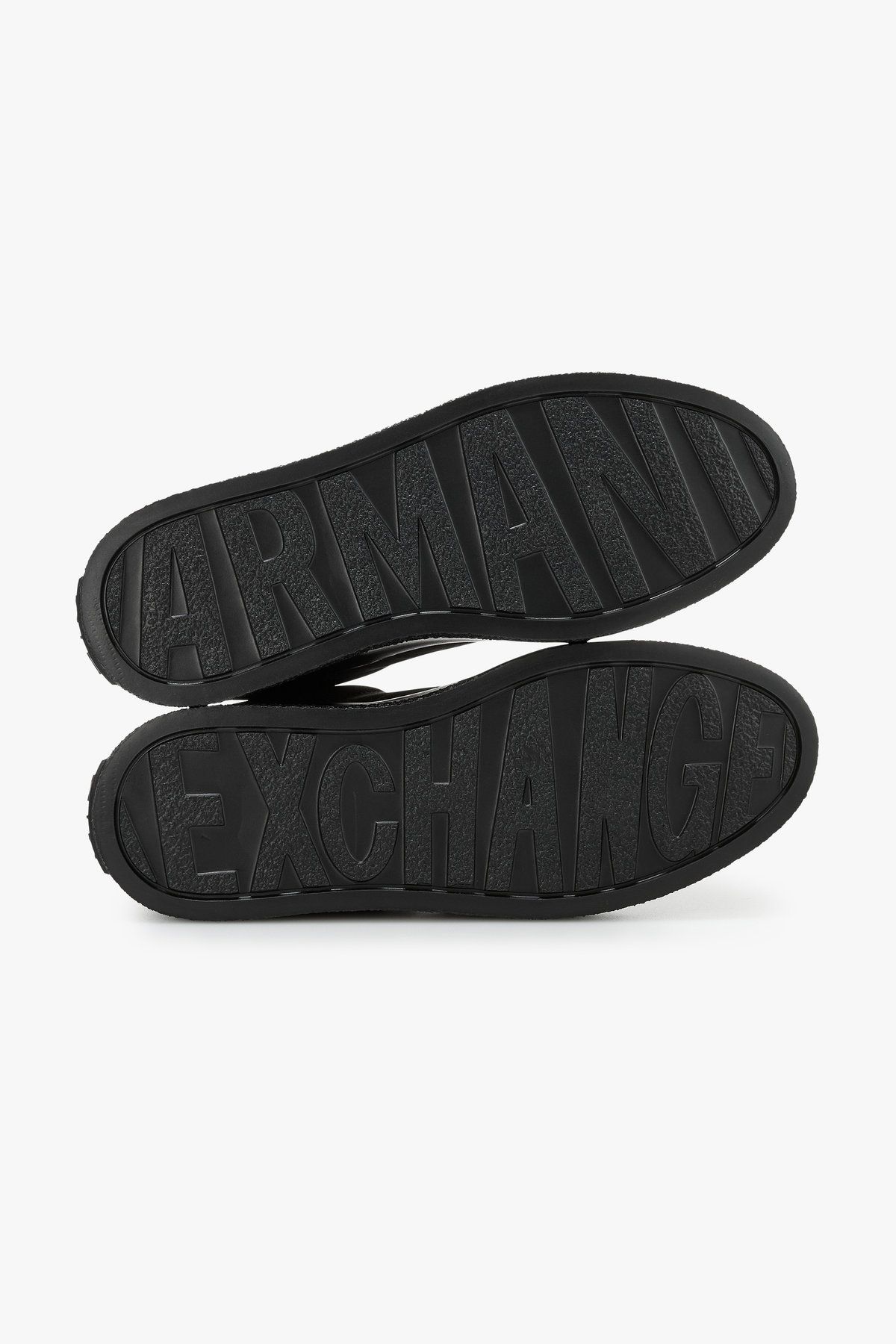 아르마니 익스체인지(ARMANI EXCHANGE) 남성 스웨이드 레이스업 스니커즈_다크 브라운 A415375006