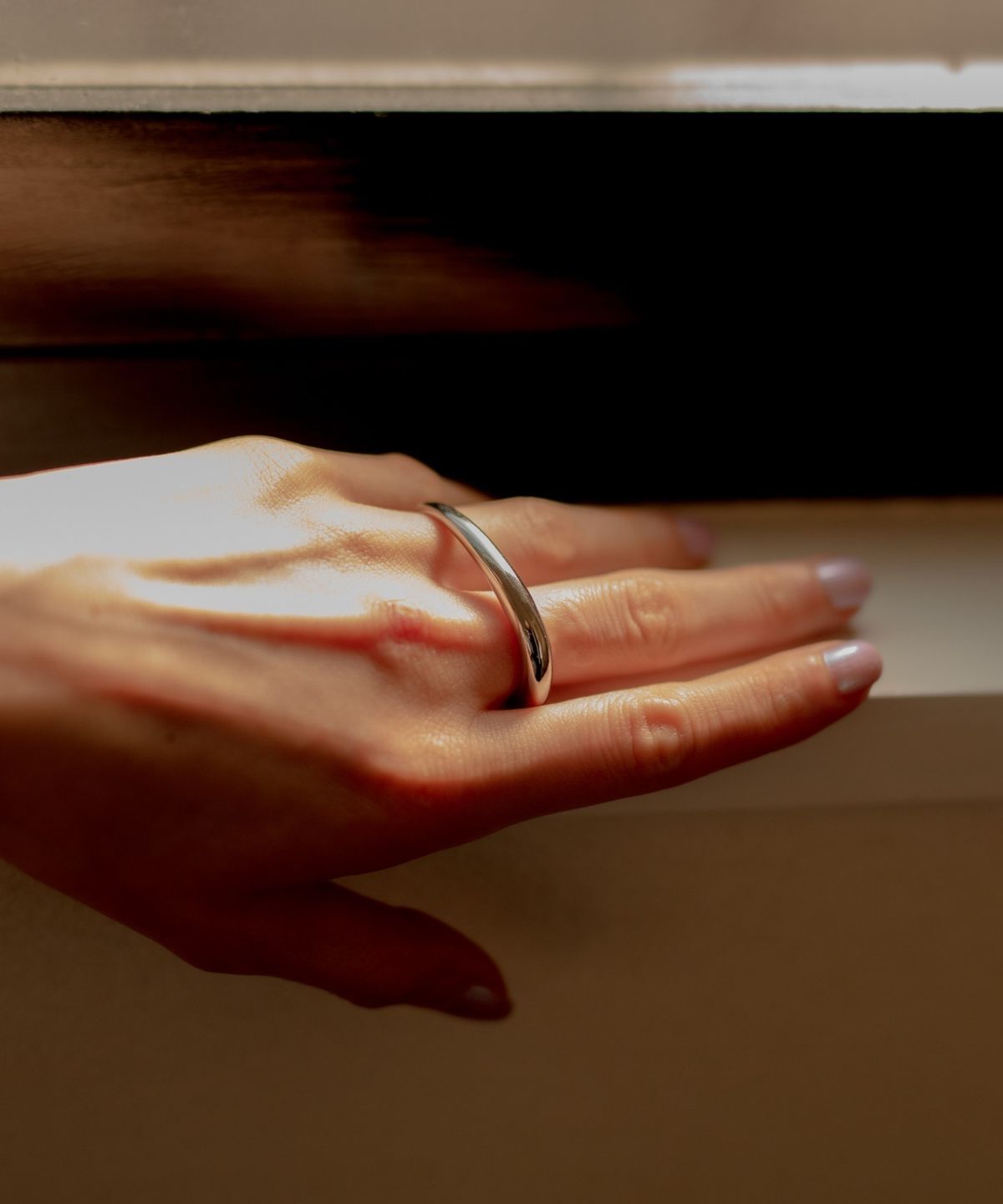 노비스도쿄(NOVICE TOKYO) 더블 핑거 링 Double Finger Ring / Silver