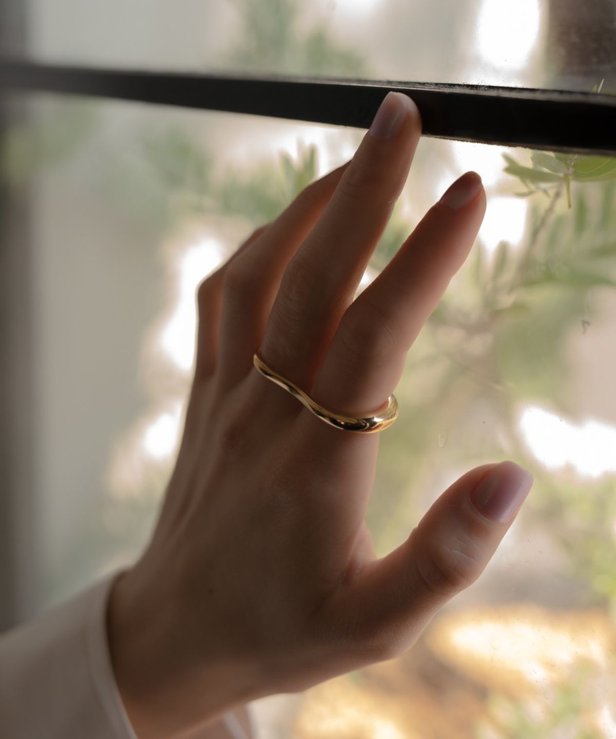 노비스도쿄(NOVICE TOKYO) 더블 핑거 링 Double Finger Ring / Gold