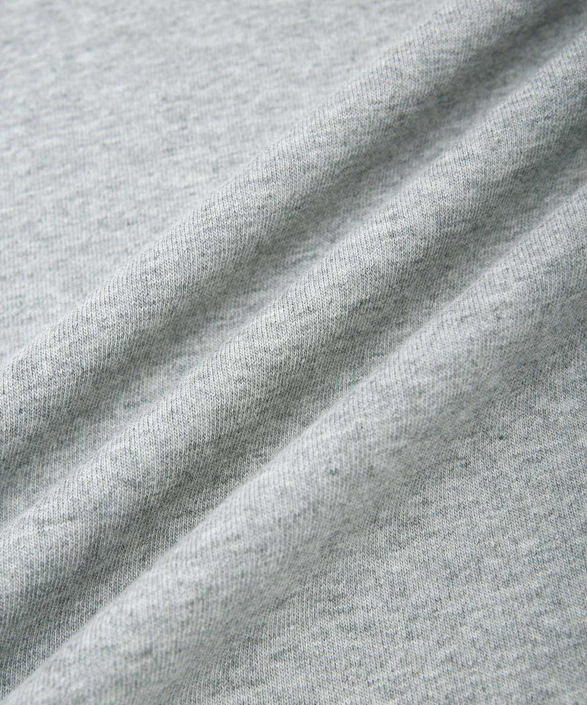 돌핀웨이브어패럴(DOLPHIN WAVE APPAREL) 돌핀 포켓 백프린트 랍바 반팔 티셔츠  멜란지그레이