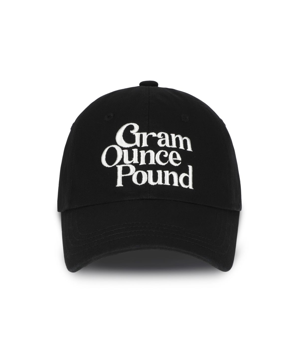 그램 아운스 파운드(GRAM OUNCE POUND) [5COLORS] Everyday Logo 6-Panel Cap