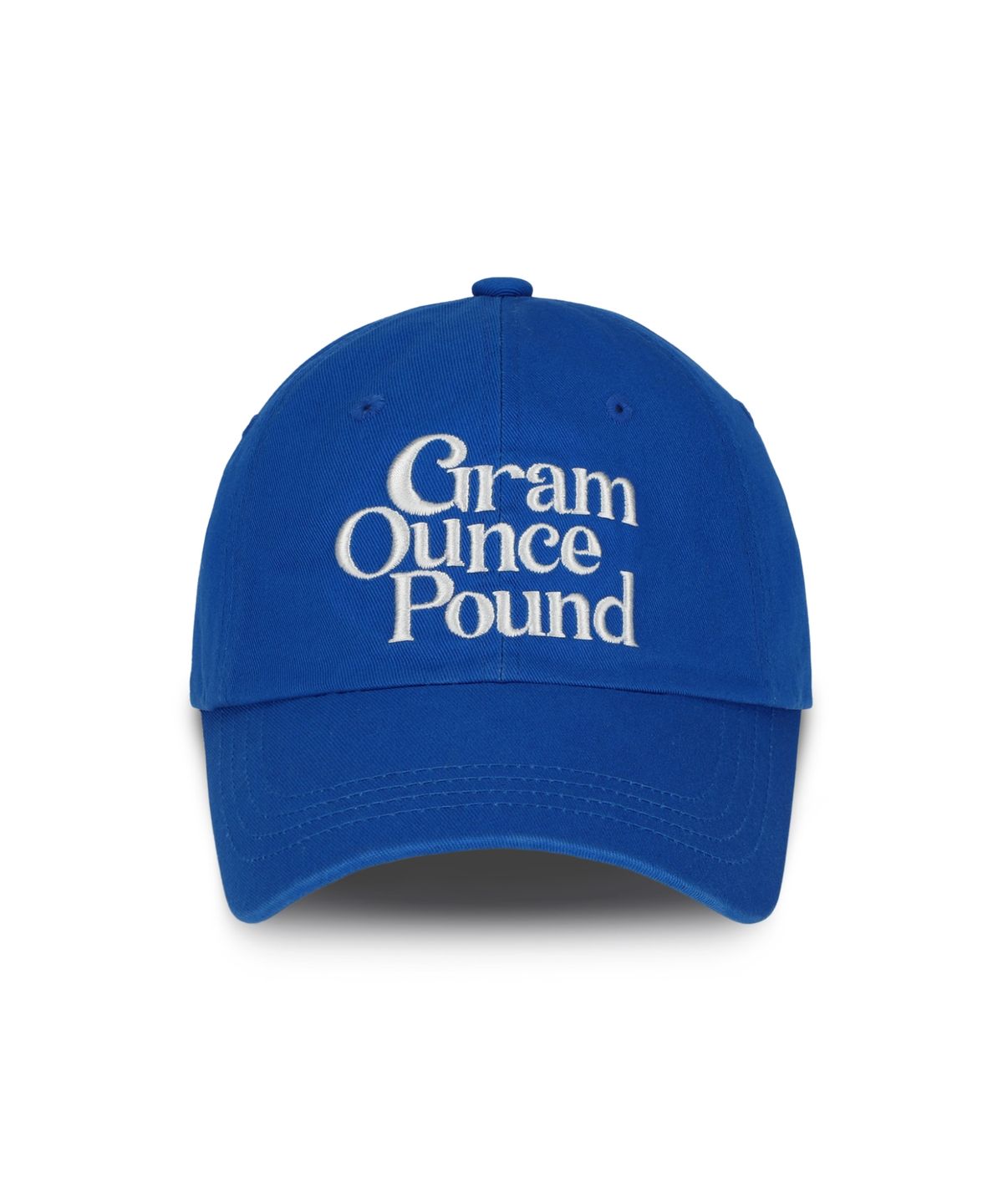 그램 아운스 파운드(GRAM OUNCE POUND) [5COLORS] Everyday Logo 6-Panel Cap