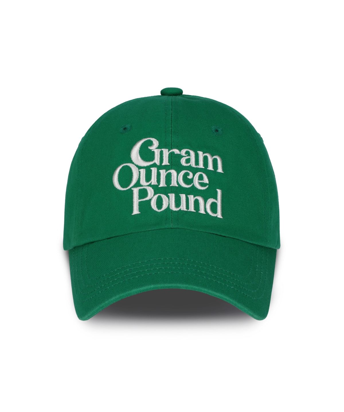 그램 아운스 파운드(GRAM OUNCE POUND) [5COLORS] Everyday Logo 6-Panel Cap