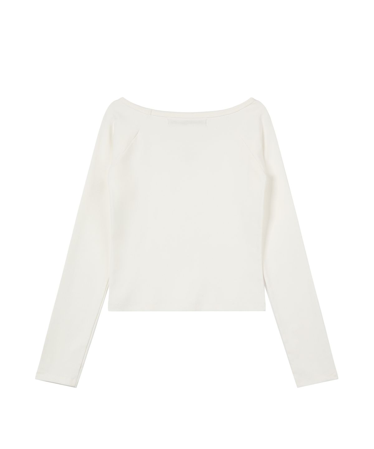 레스트앤레크레이션(REST&RECREATION) U-NECK RAGLAN TOP - IVORY
