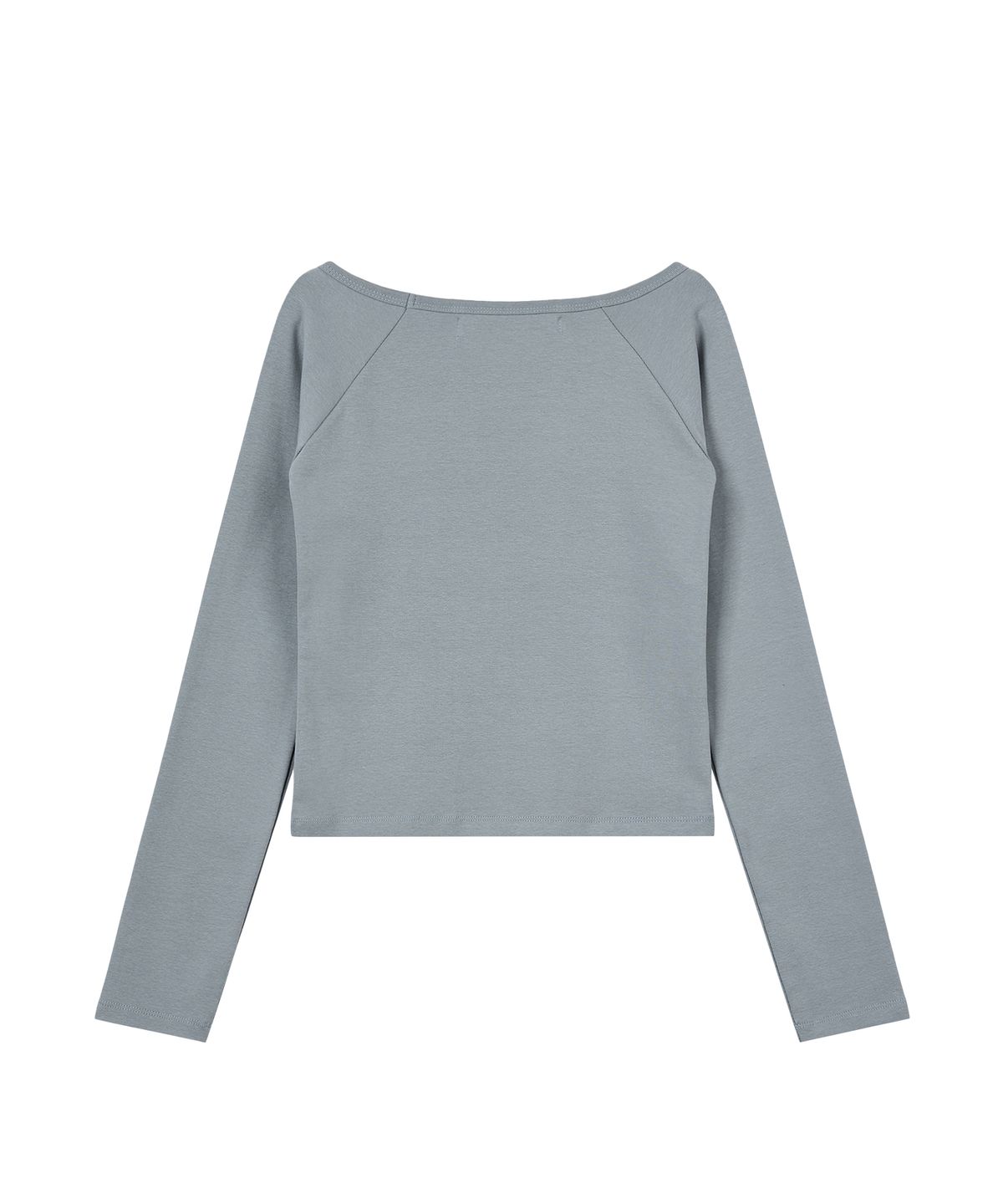 레스트앤레크레이션(REST&RECREATION) U-NECK RAGLAN TOP - BLUE