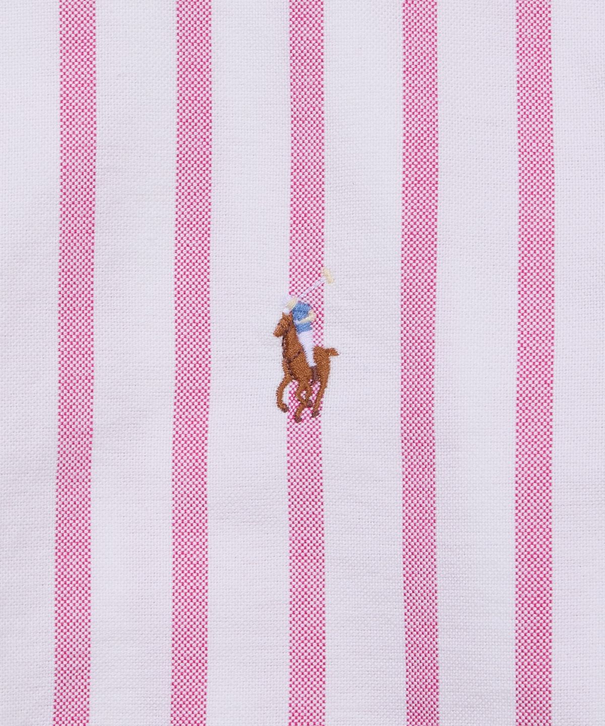 폴로 랄프 로렌 칠드런(POLO RALPH LAUREN CHILDREN) 스트라이프 코튼 옥스포드 셔츠-멀티 컬러