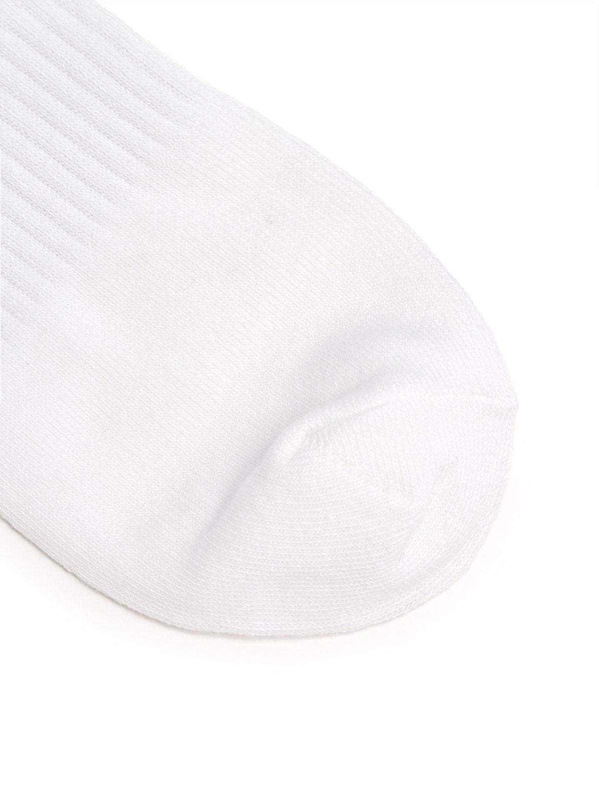 엠엘비(MLB) 스몰 로고 발목 양말 3족세트 MLB (White)