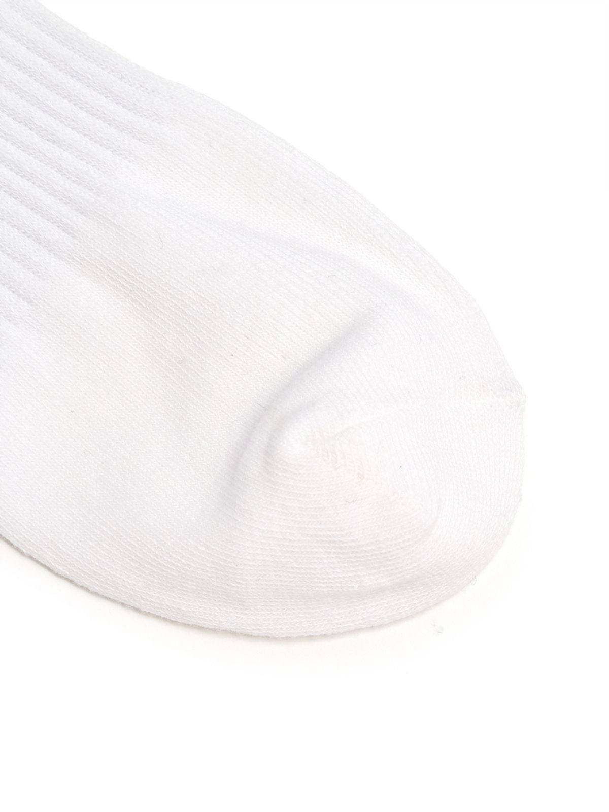 엠엘비(MLB) 스몰 로고 발목 양말 3족세트 MLB (White)