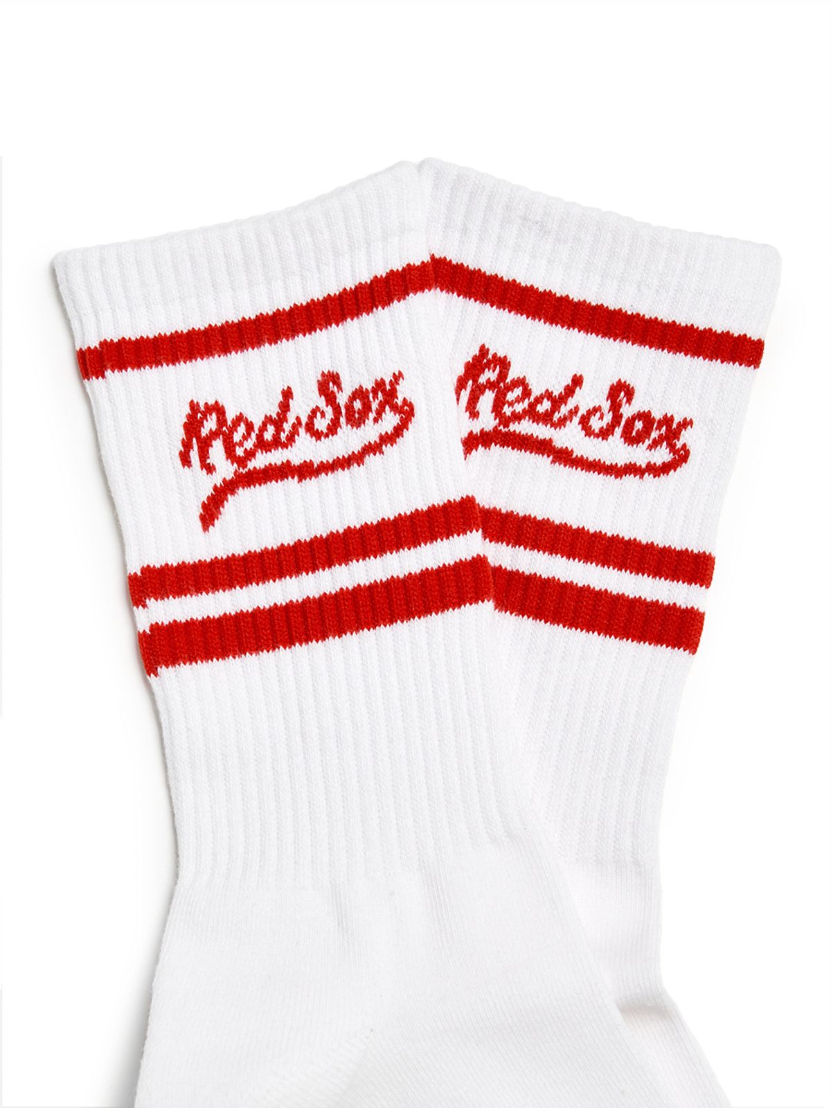 엠엘비(MLB) 스포티브 로고 장목양말 BOS (White)