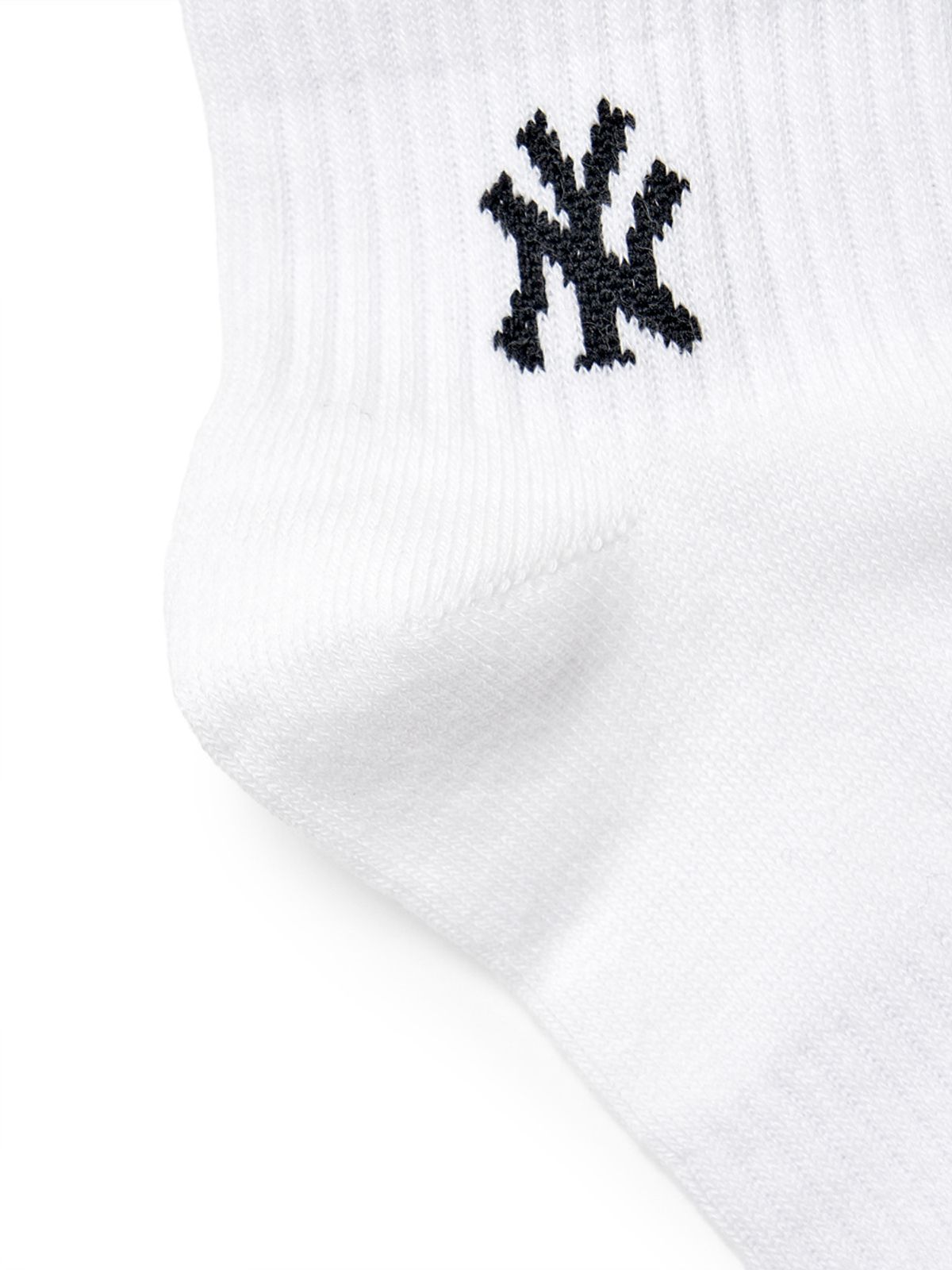 엠엘비(MLB) 스몰 로고 발목 양말 3족세트 MLB (Melange Grey)