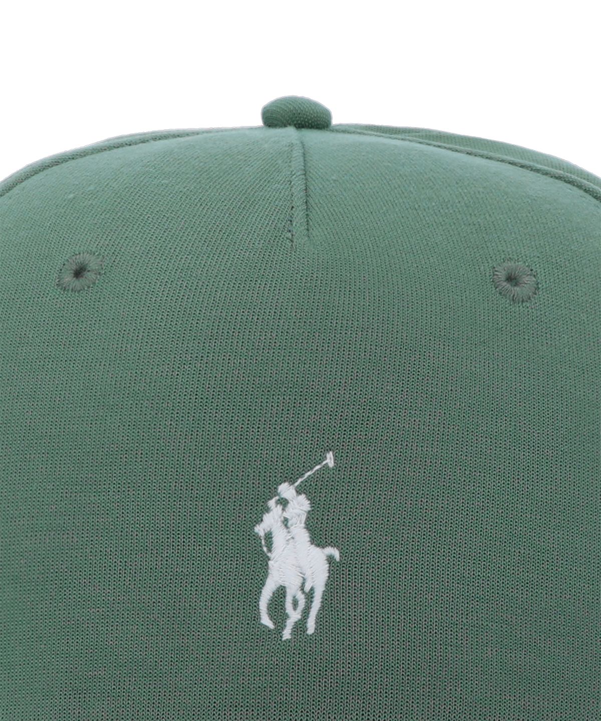 폴로 랄프 로렌(POLO RALPH LAUREN) 더블 니트 자카드 볼 캡-내추럴