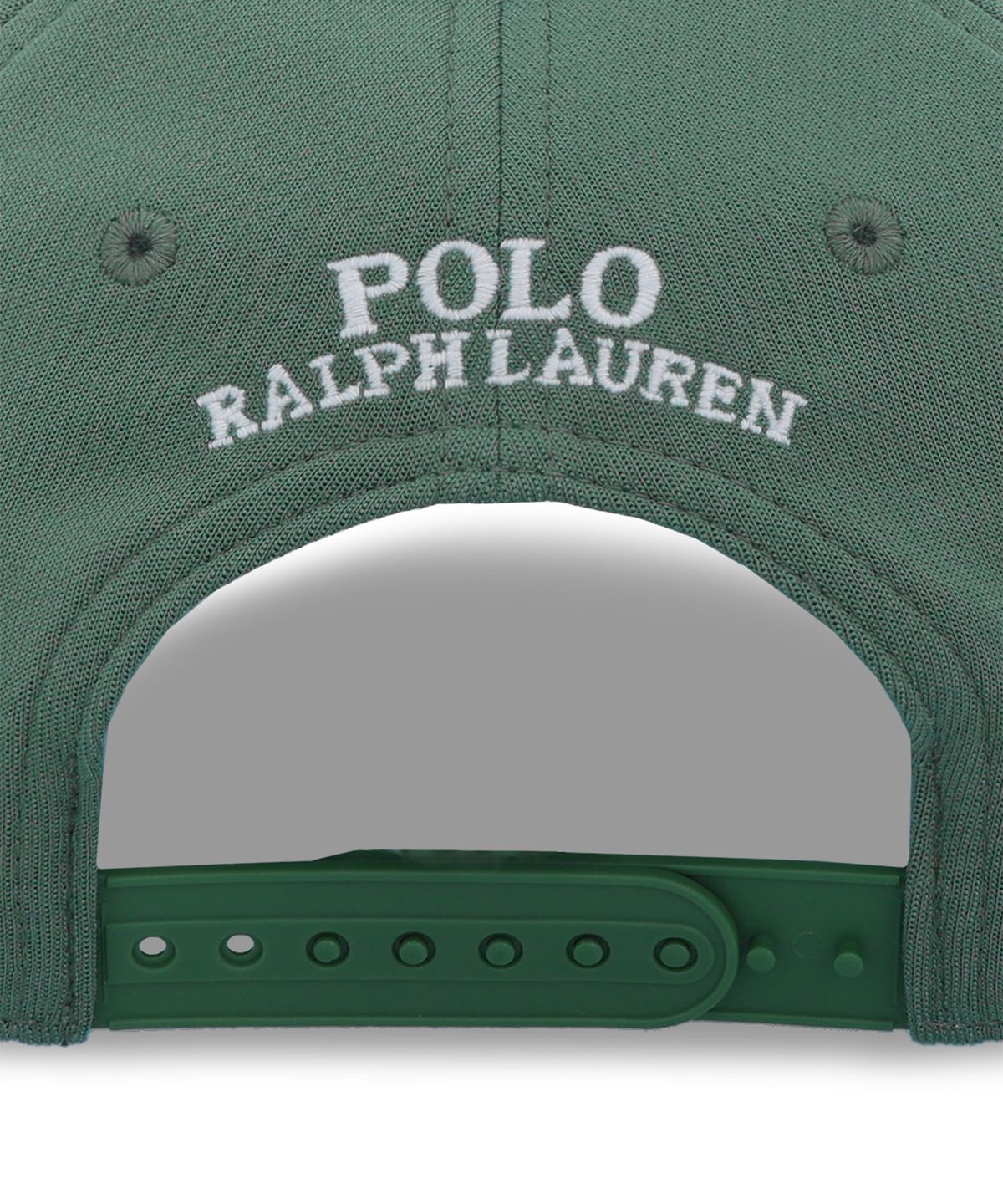 폴로 랄프 로렌(POLO RALPH LAUREN) 더블 니트 자카드 볼 캡-내추럴