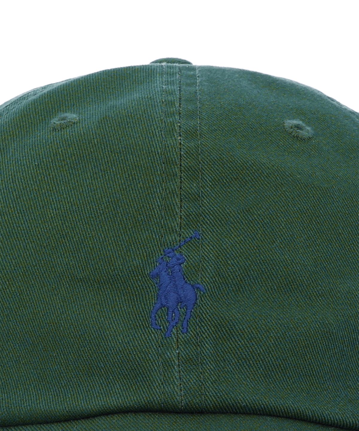 폴로 랄프 로렌(POLO RALPH LAUREN) 코튼 치노 볼 캡-그린