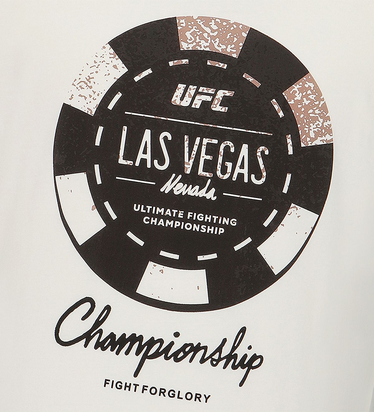 유에프씨 스포츠(UFC SPORT) UFC 잭팟 릴렉스핏 반팔 티셔츠 아이보리 U2SSW2324IV