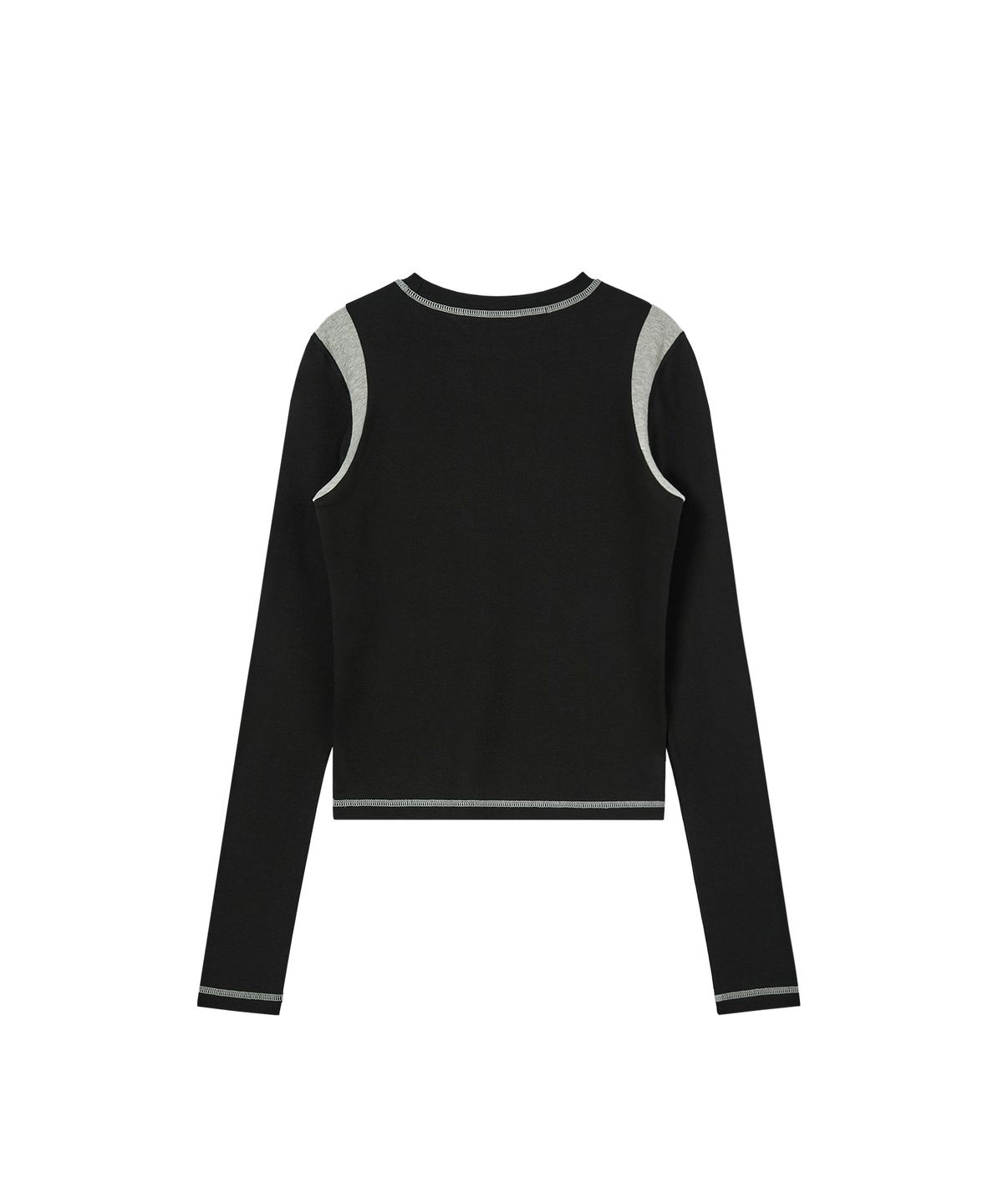 레스트앤레크레이션(REST&RECREATION) COLORATION TOP - BLACK