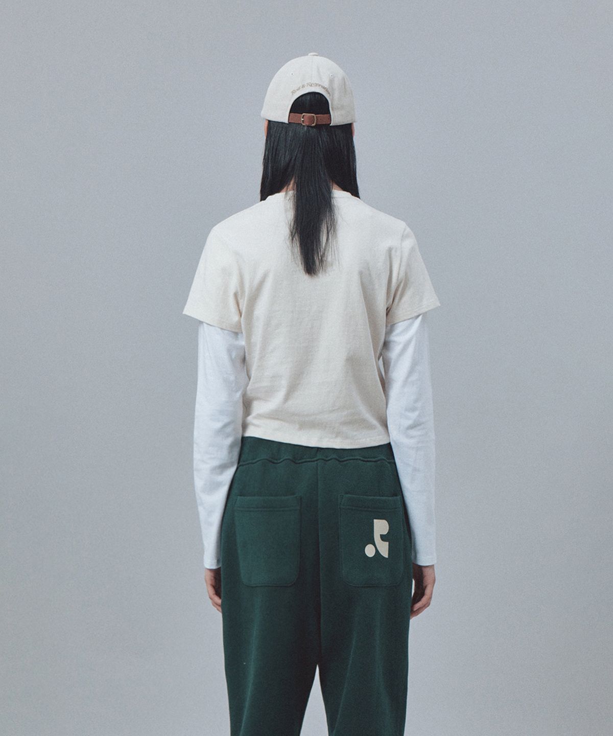 레스트앤레크레이션(REST&RECREATION) LAYERED SLEEVE TOP - CREAM