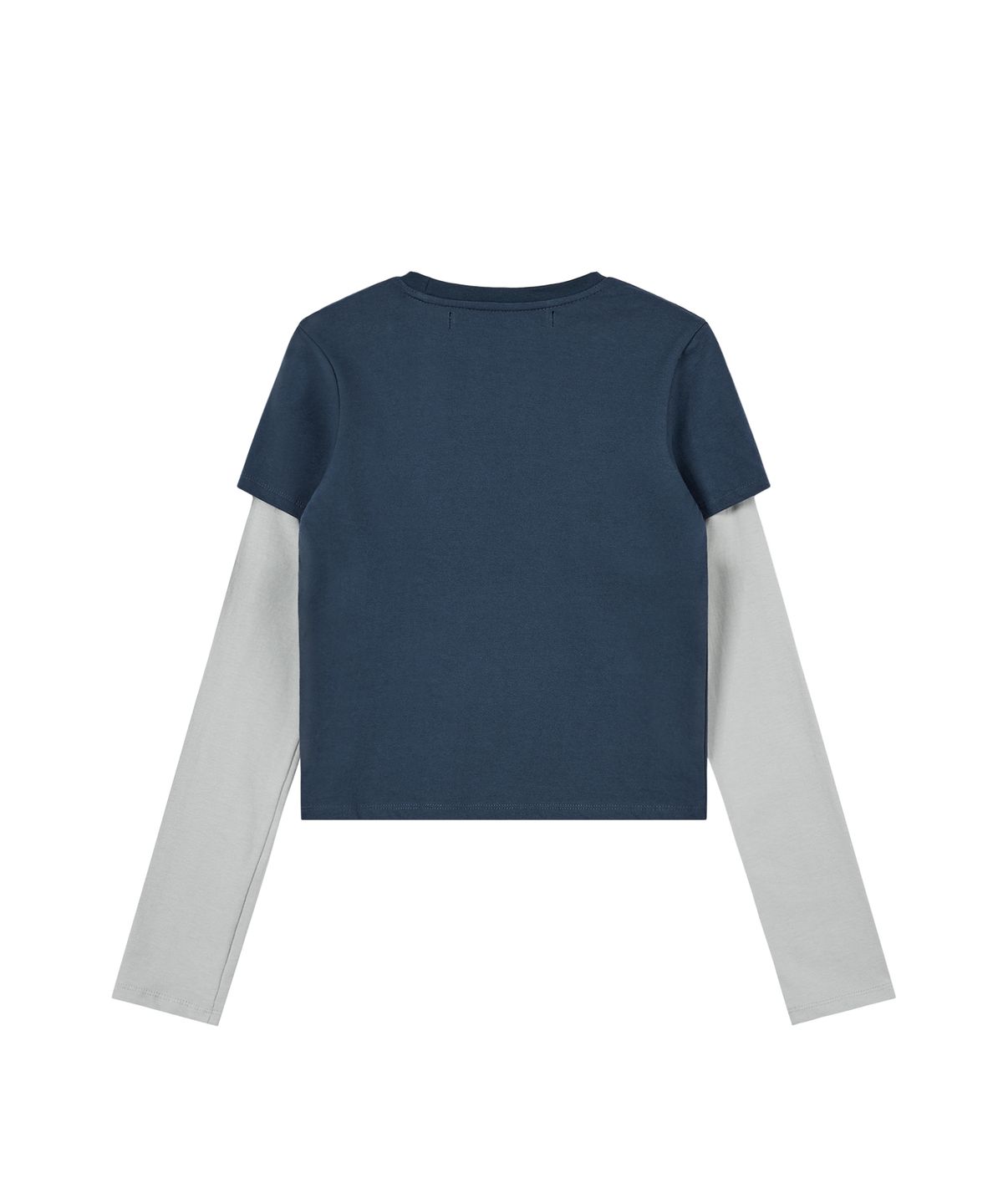 레스트앤레크레이션(REST&RECREATION) LAYERED SLEEVE TOP - BLUE