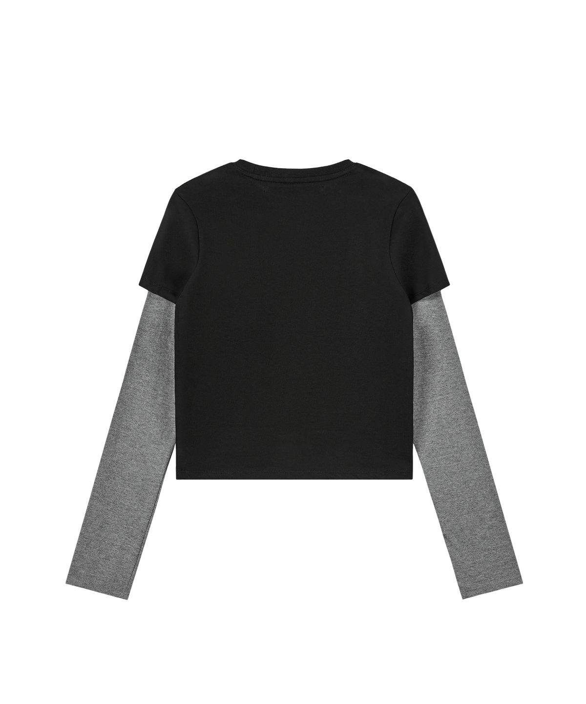 레스트앤레크레이션(REST&RECREATION) LAYERED SLEEVE TOP - BLACK