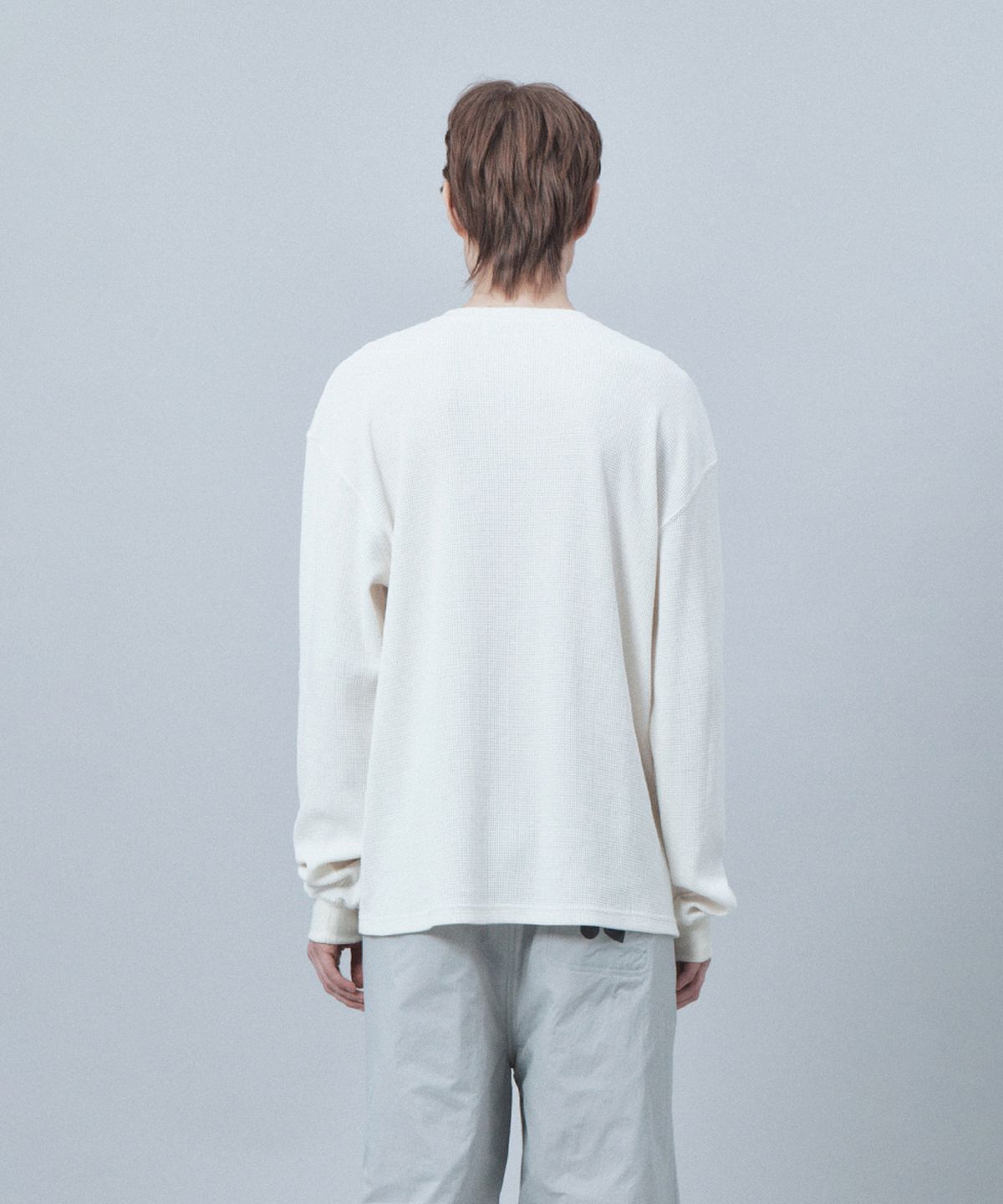 레스트앤레크레이션(REST&RECREATION) HENLEY NECK TOP - IVORY