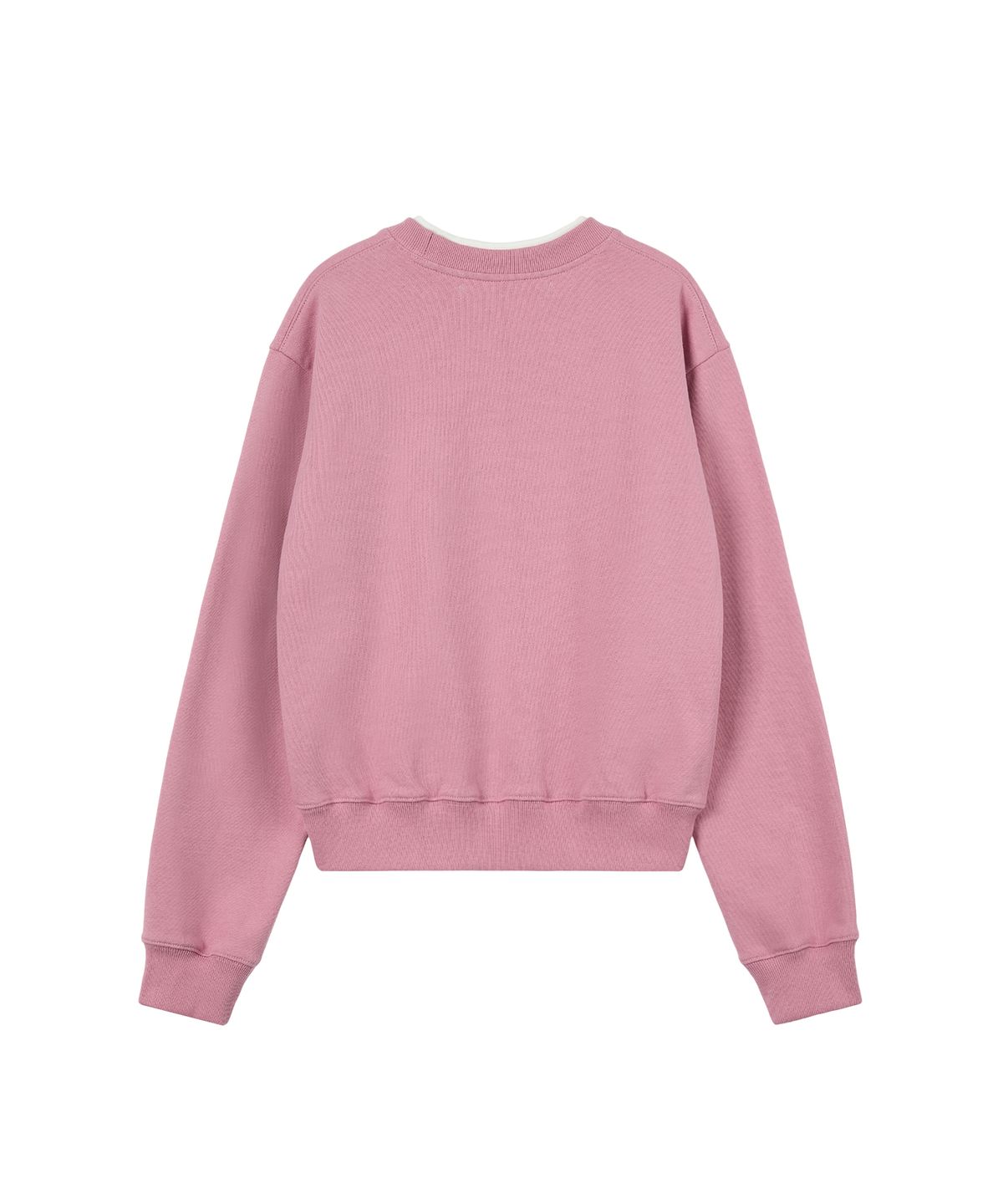 레스트앤레크레이션(REST&RECREATION) LAYERED SWEATSHIRT - PINK