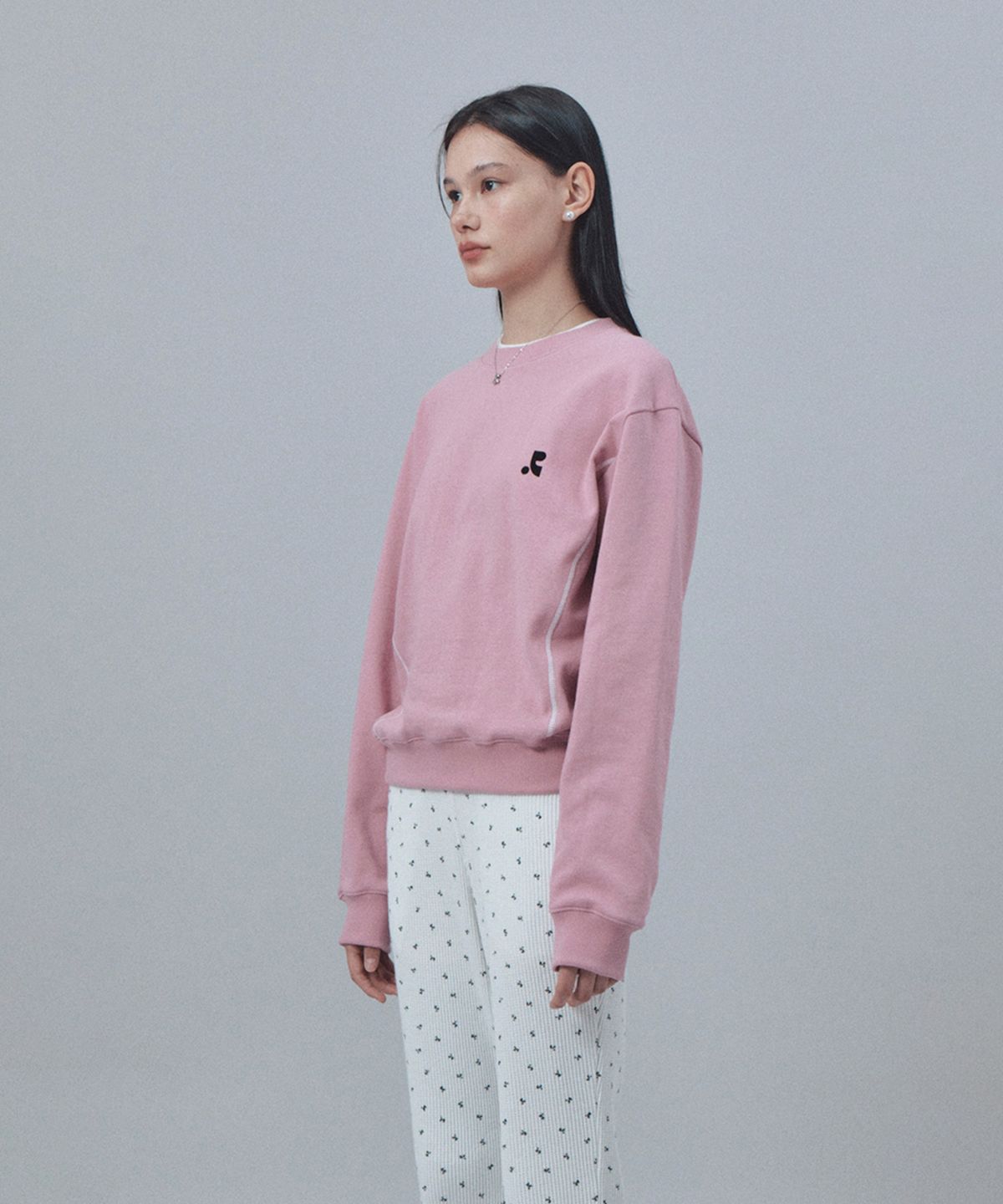 레스트앤레크레이션(REST&RECREATION) LAYERED SWEATSHIRT - PINK
