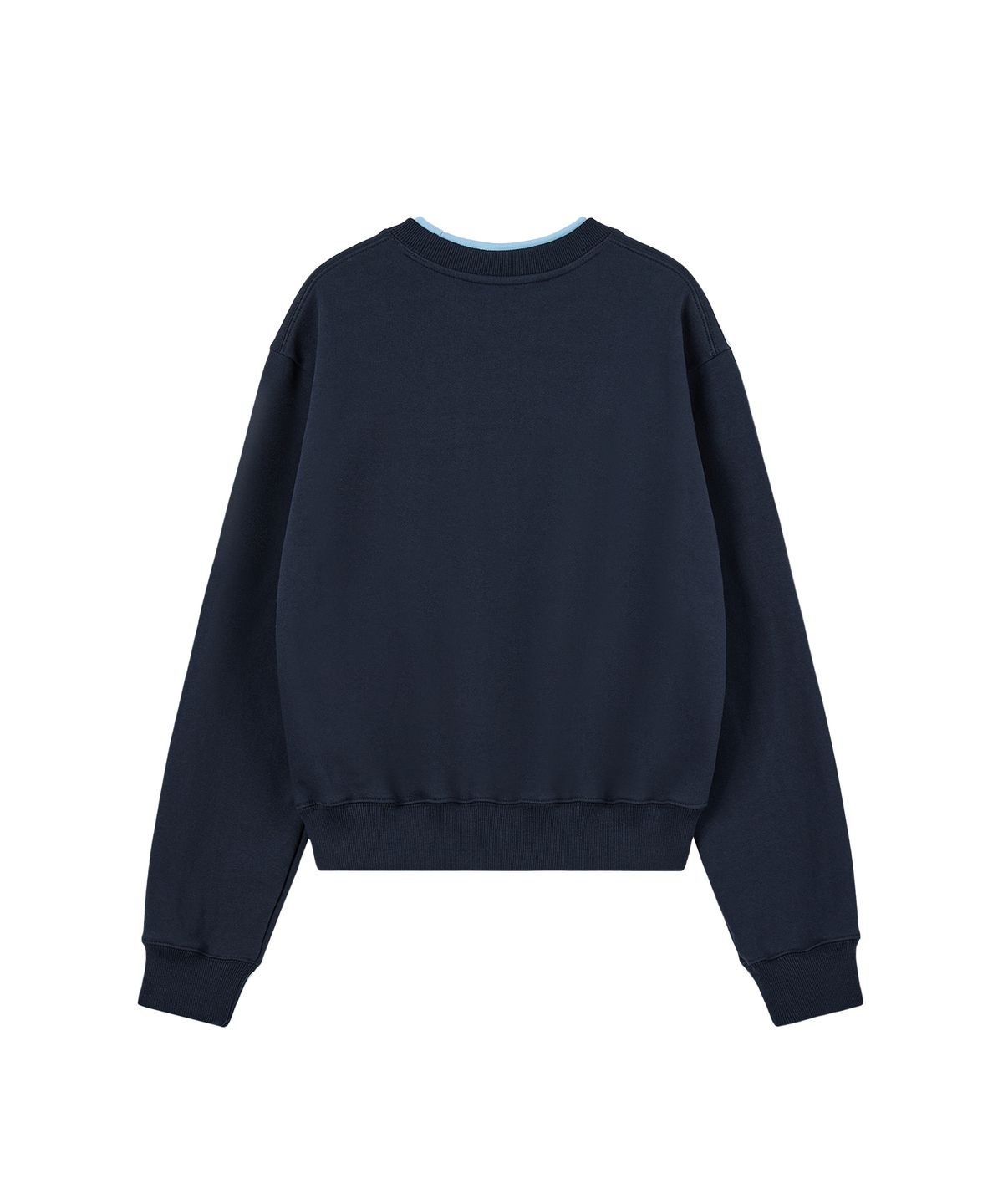 레스트앤레크레이션(REST&RECREATION) LAYERED SWEATSHIRT - NAVY