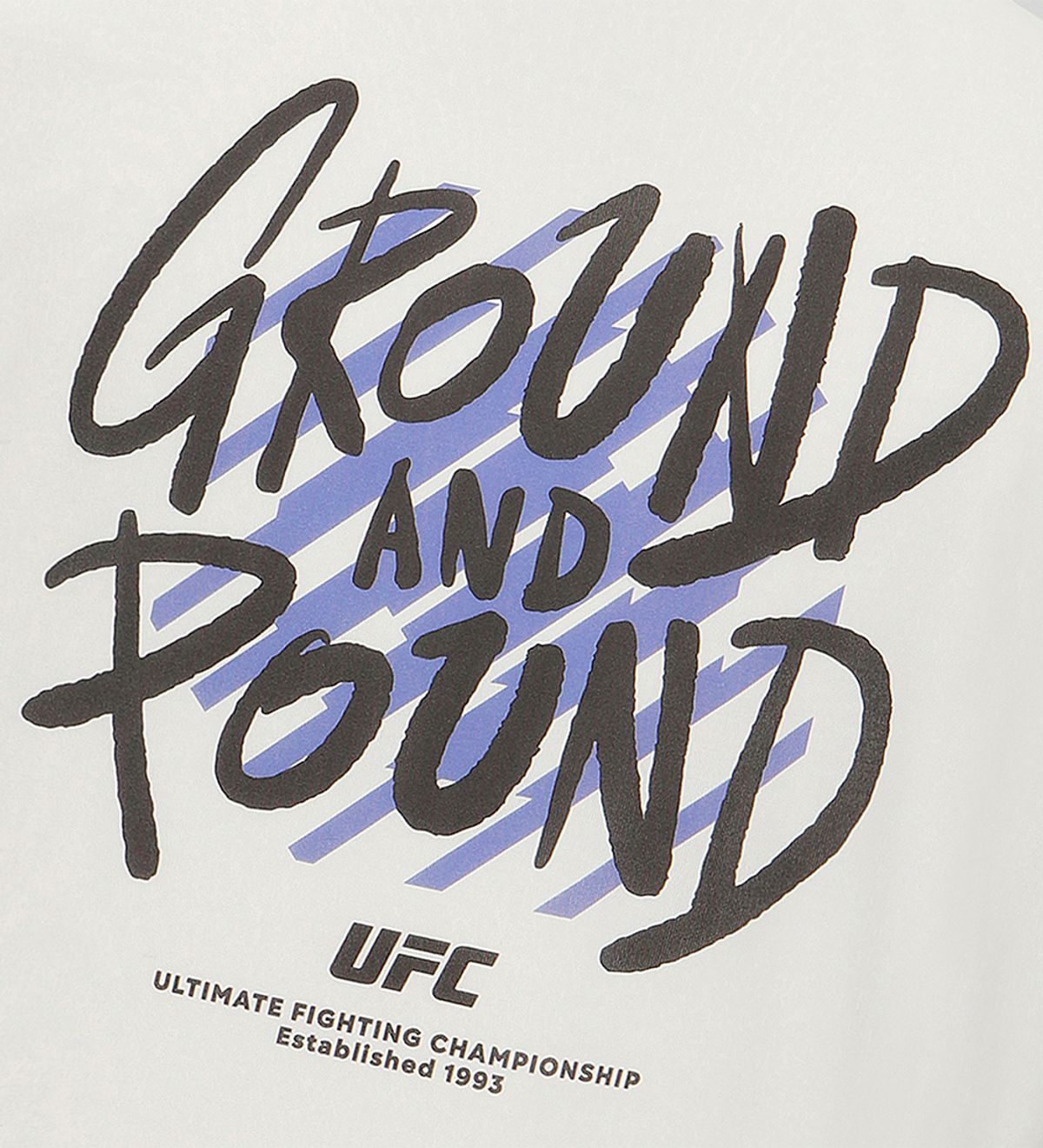 유에프씨 스포츠(UFC SPORT) UFC 티케이오 릴렉스핏 반팔 티셔츠 화이트 U2SSW2326WH