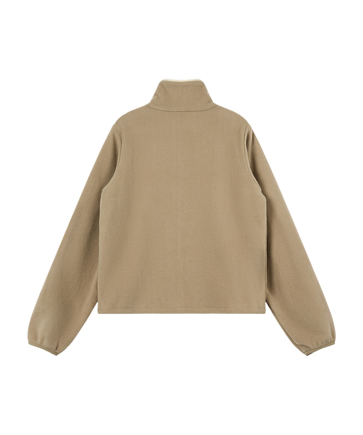레스트앤레크레이션(REST&RECREATION) FLEECE HALF ZIP-UP - BEIGE
