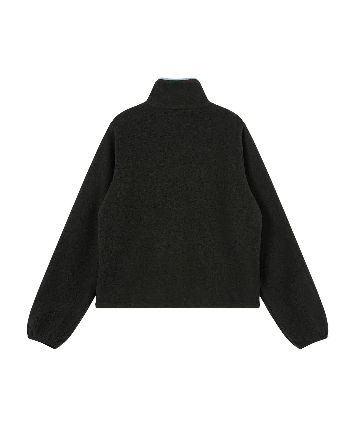 레스트앤레크레이션(REST&RECREATION) FLEECE HALF ZIP-UP - BLACK