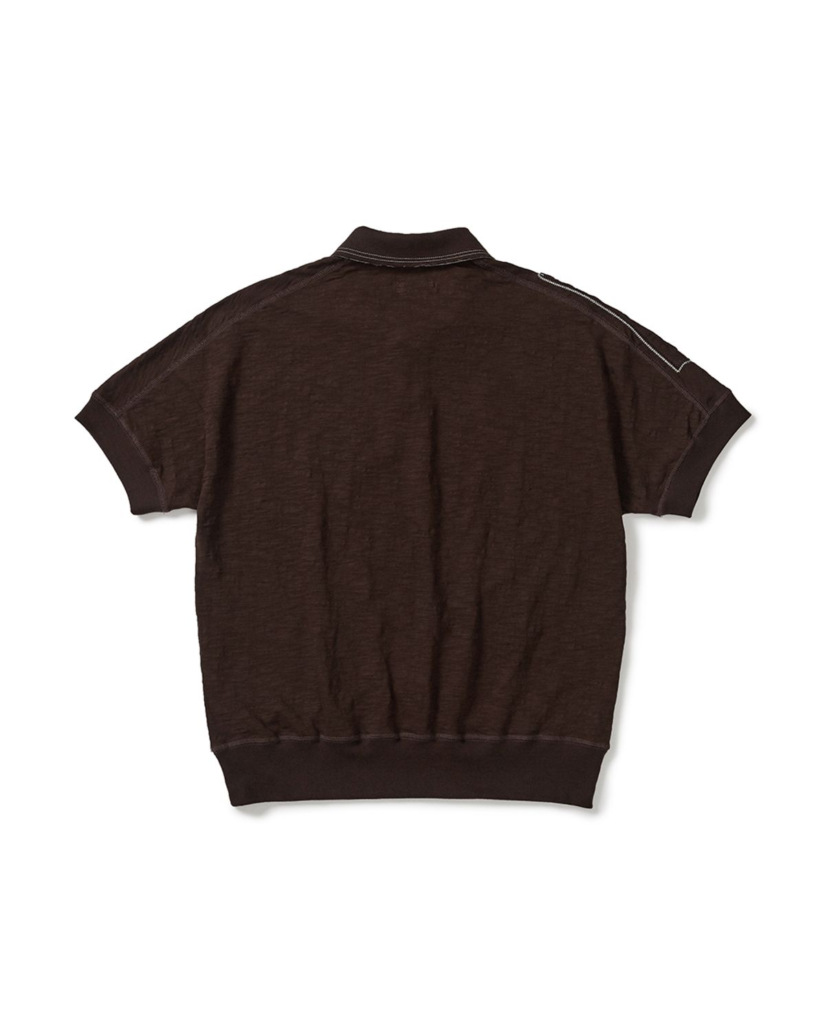 카락터(KARACTOR) Oak polo shirt / Brown