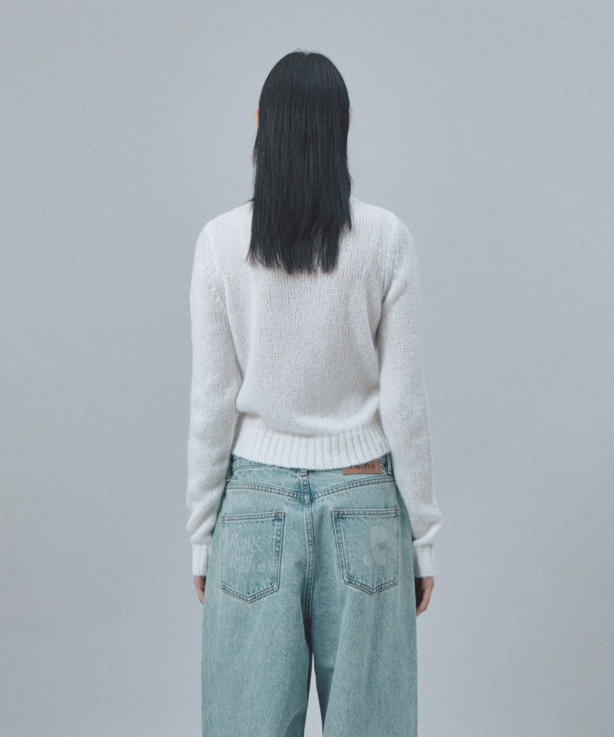 레스트앤레크레이션(REST&RECREATION) BUTTON HOLE KNIT CARDIGAN - IVORY