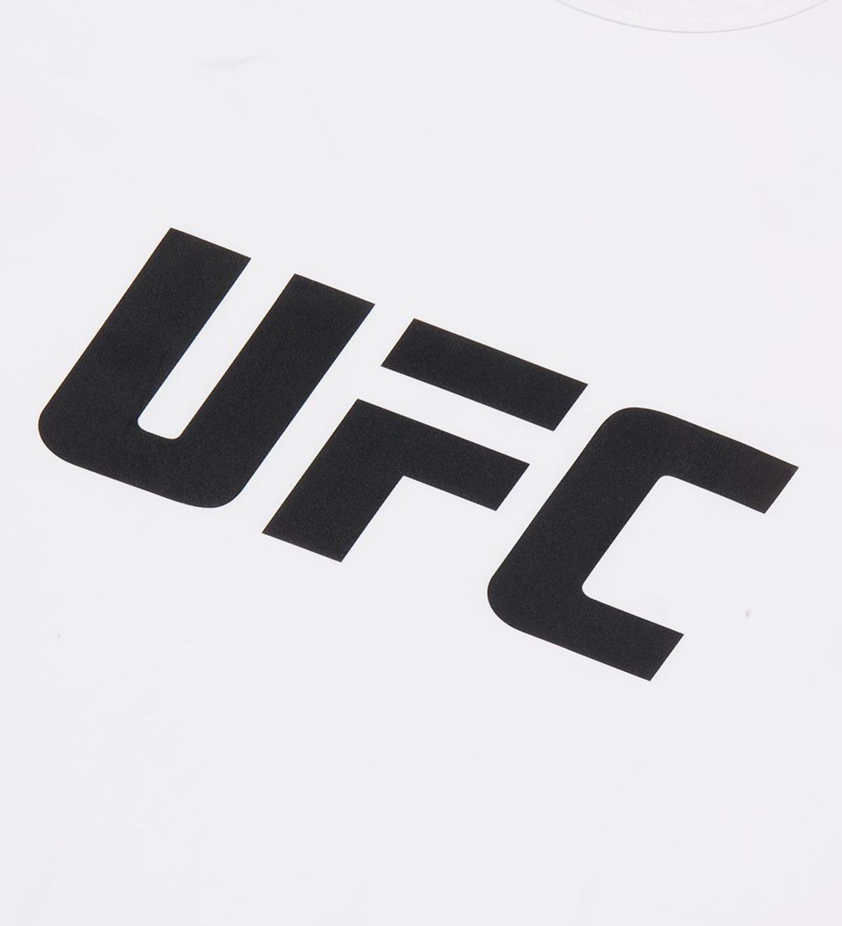 유에프씨 스포츠(UFC SPORT) UFC 텐션 빅로고 머슬핏 반팔 티셔츠 화이트 U4SSW2106WH