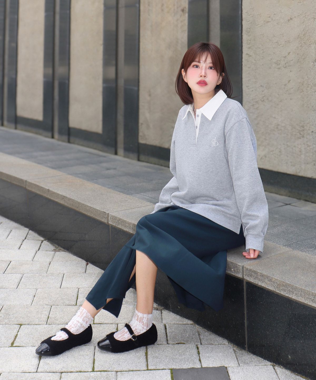 쥬시쥬디(JUCYJUDY) 카라피케티셔츠 JZTS621D