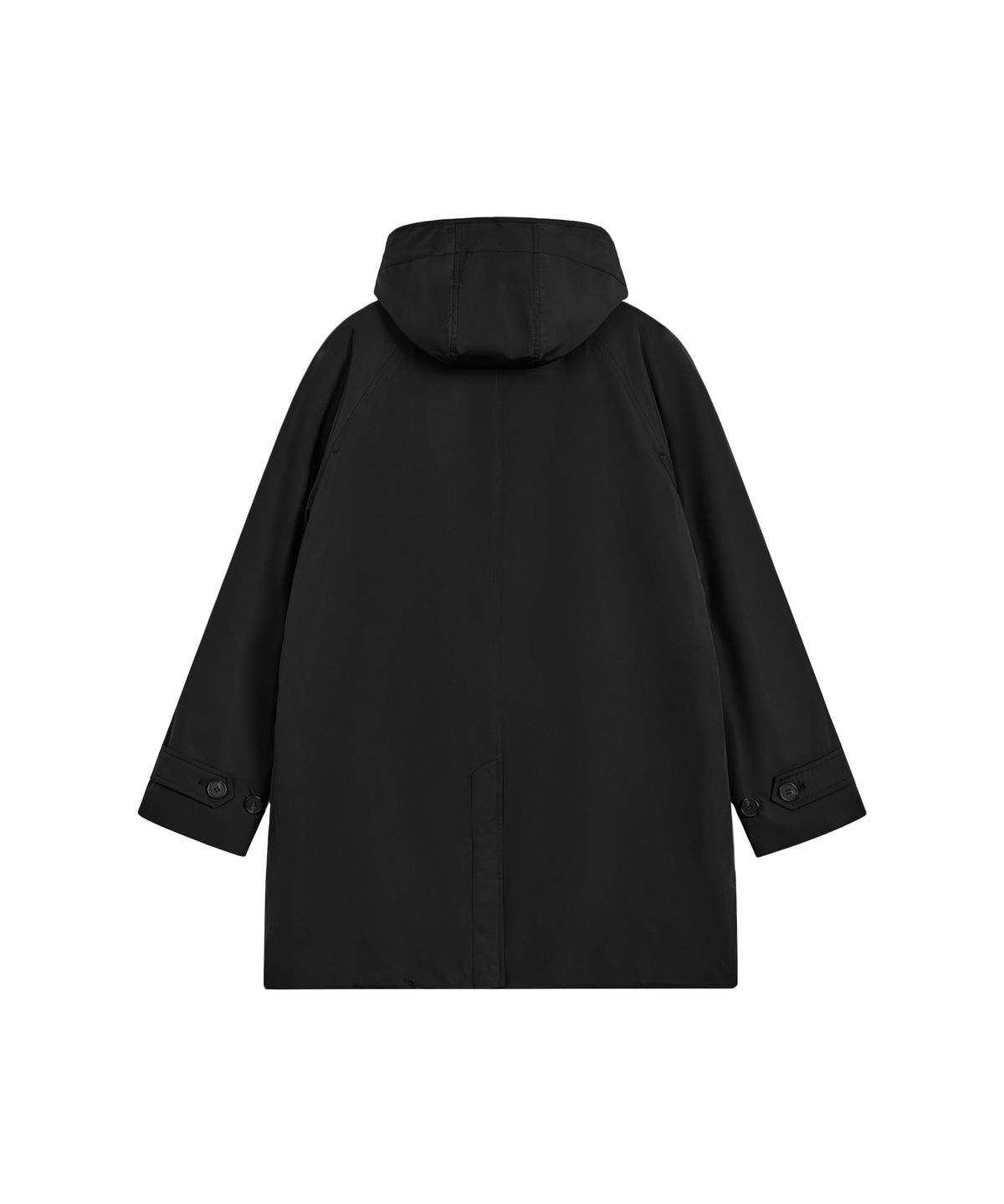 레스트앤레크레이션(REST&RECREATION) QUILTED HOOD COAT - BLACK