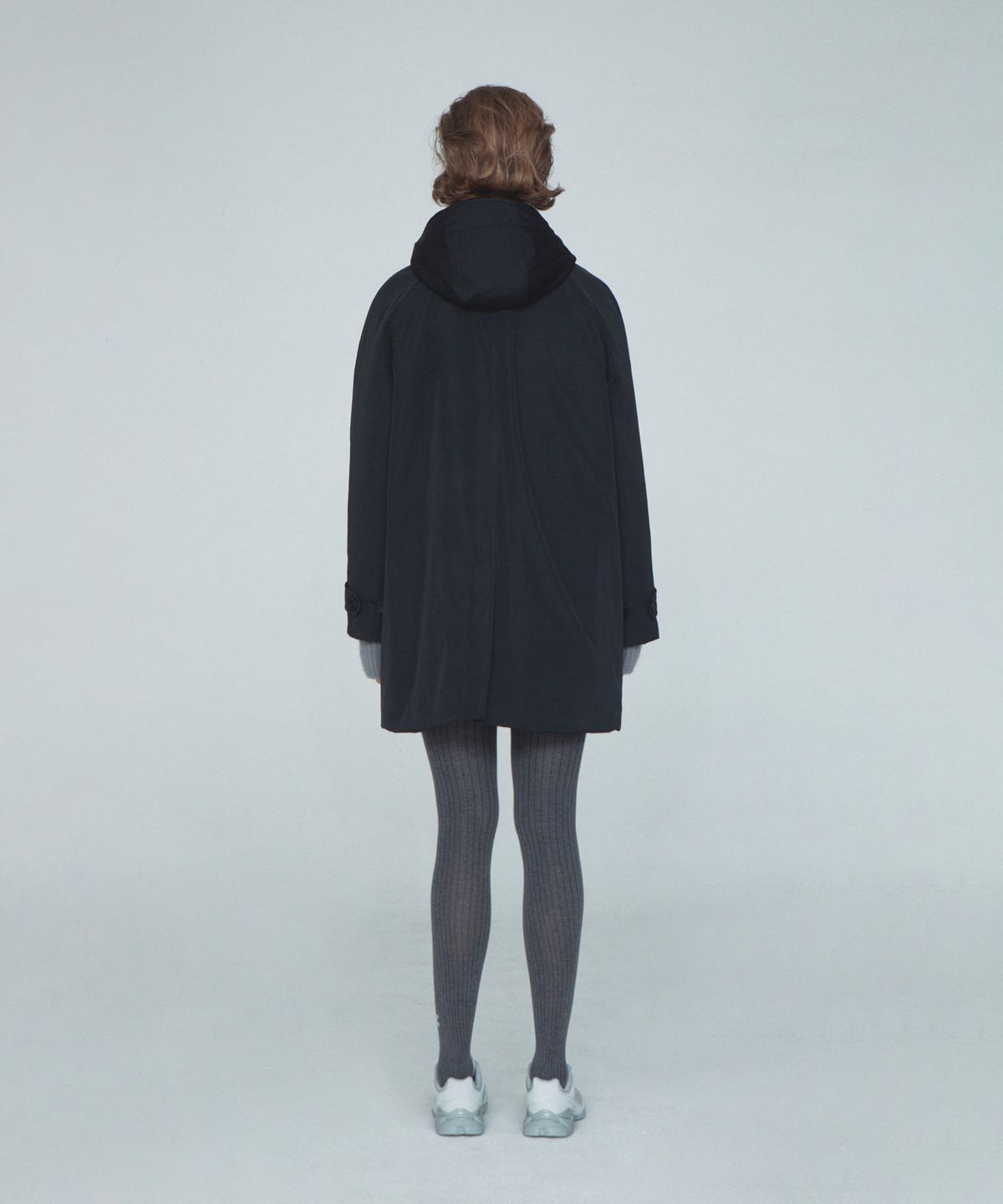 레스트앤레크레이션(REST&RECREATION) QUILTED HOOD COAT - BLACK
