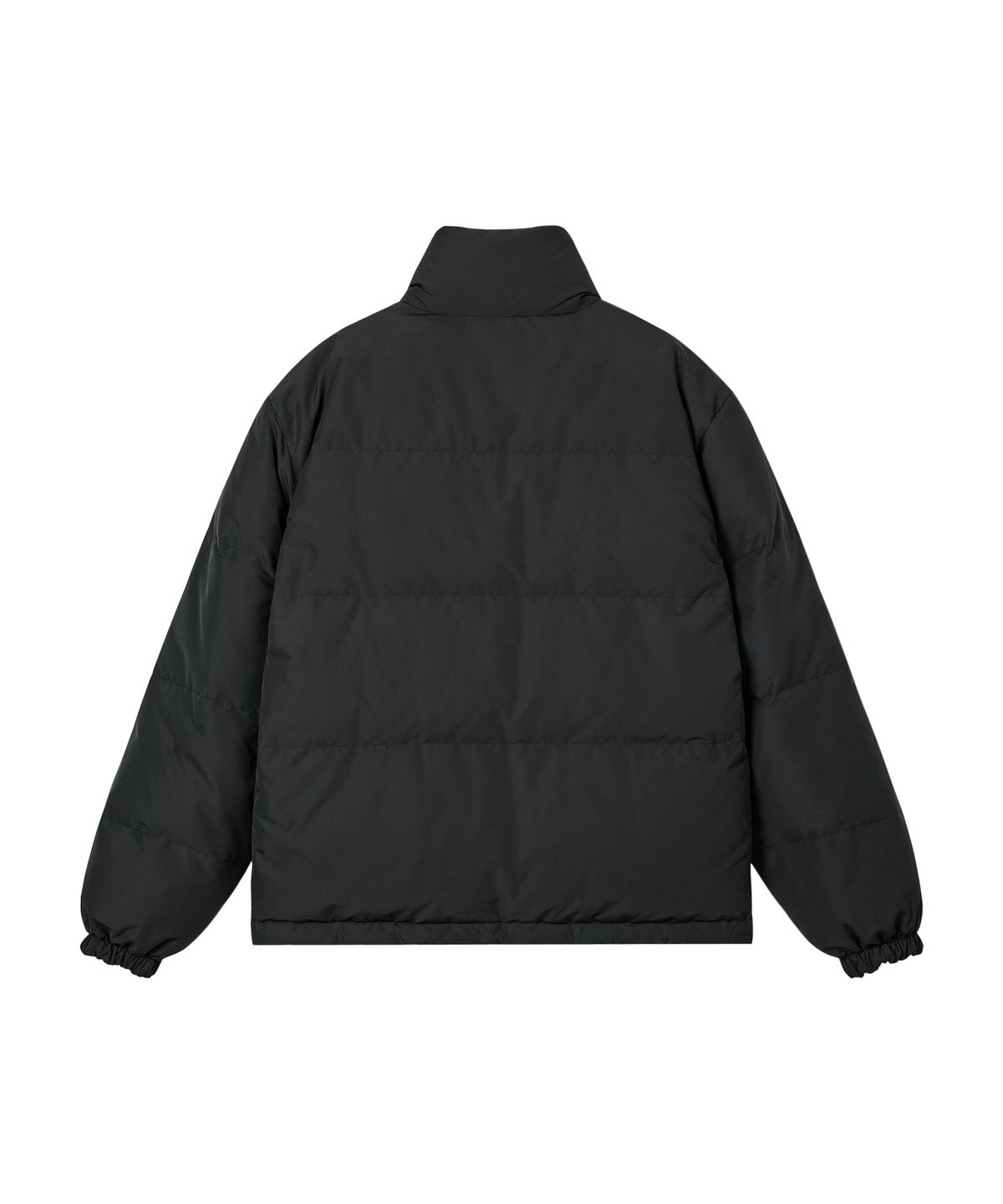 레스트앤레크레이션(REST&RECREATION) REVERSIBLE CHECK DOWN JACKET - BLACK