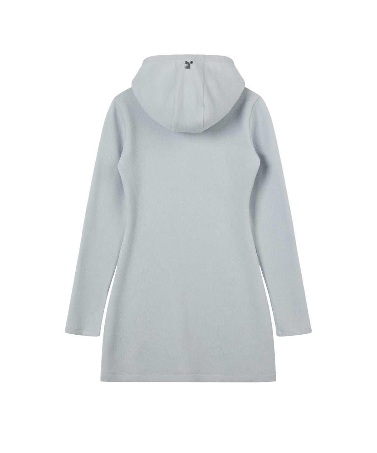 레스트앤레크레이션(REST&RECREATION) HAIRY HOOD KNIT DRESS - LIGHT BLUE