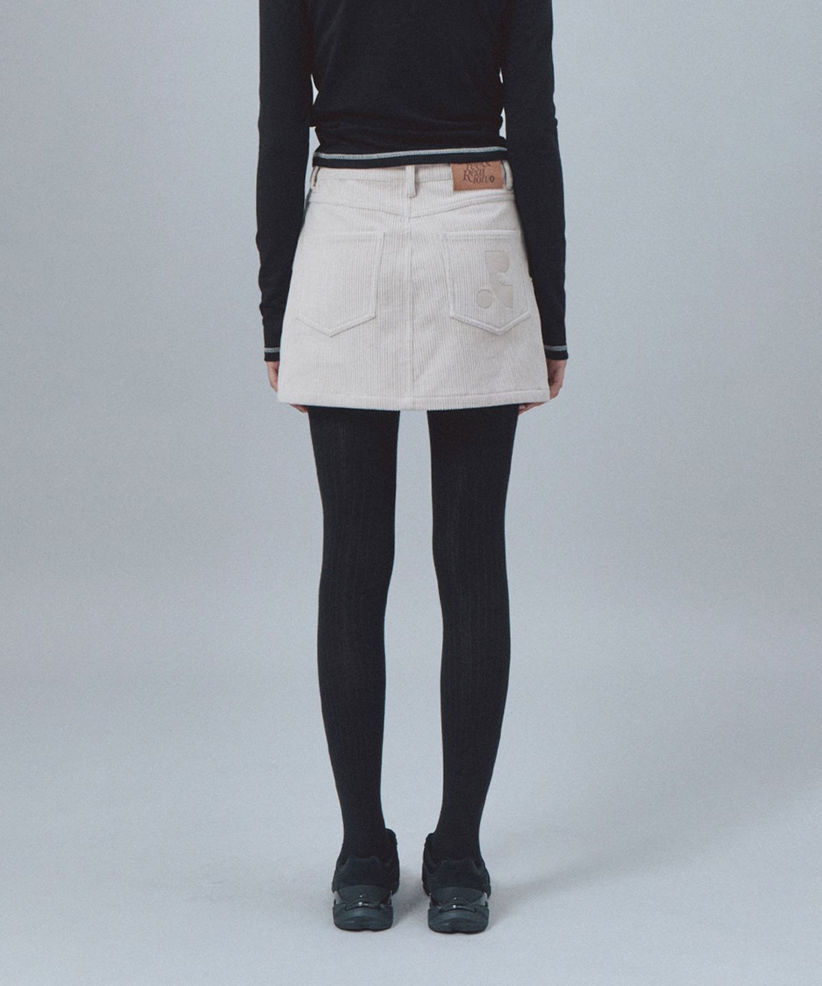 레스트앤레크레이션(REST&RECREATION) CODUROY UNBALANCE SKIRT - PINK