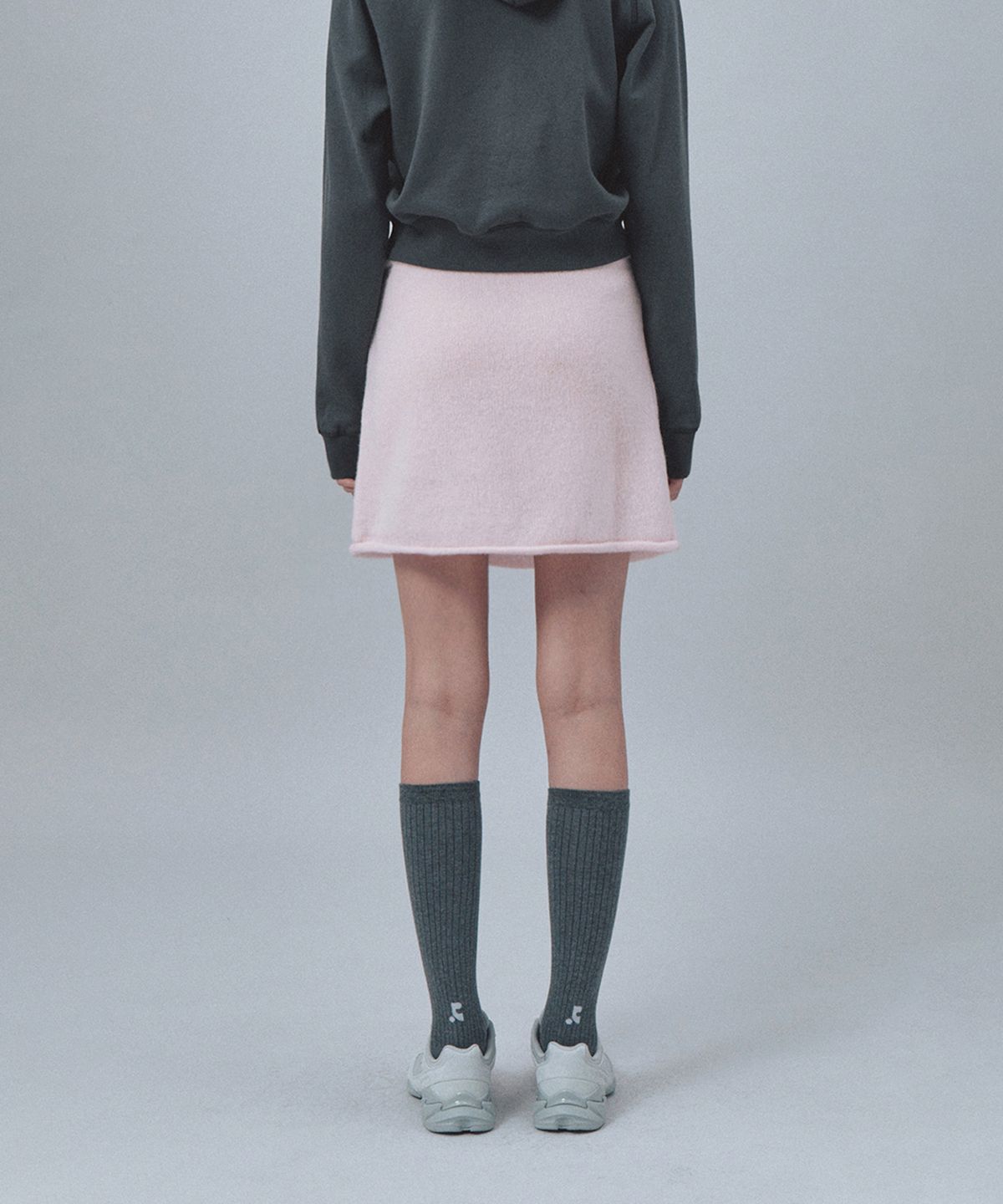 레스트앤레크레이션(REST&RECREATION) POCKET KNIT SKIRT - PINK